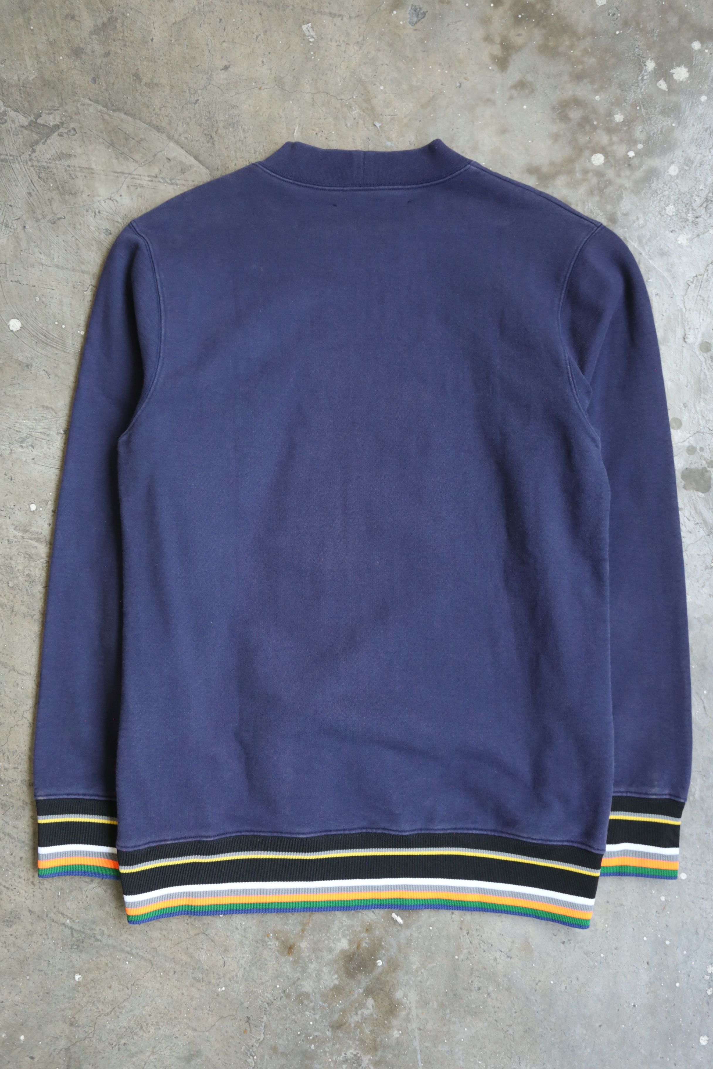 Raf Simons × Sterling Ruby RS - Sterling Ruby - F/W 14 - Stripe-Detailing Sweater Size US L / EU 52-54 / 3 - 2 Thumbnail