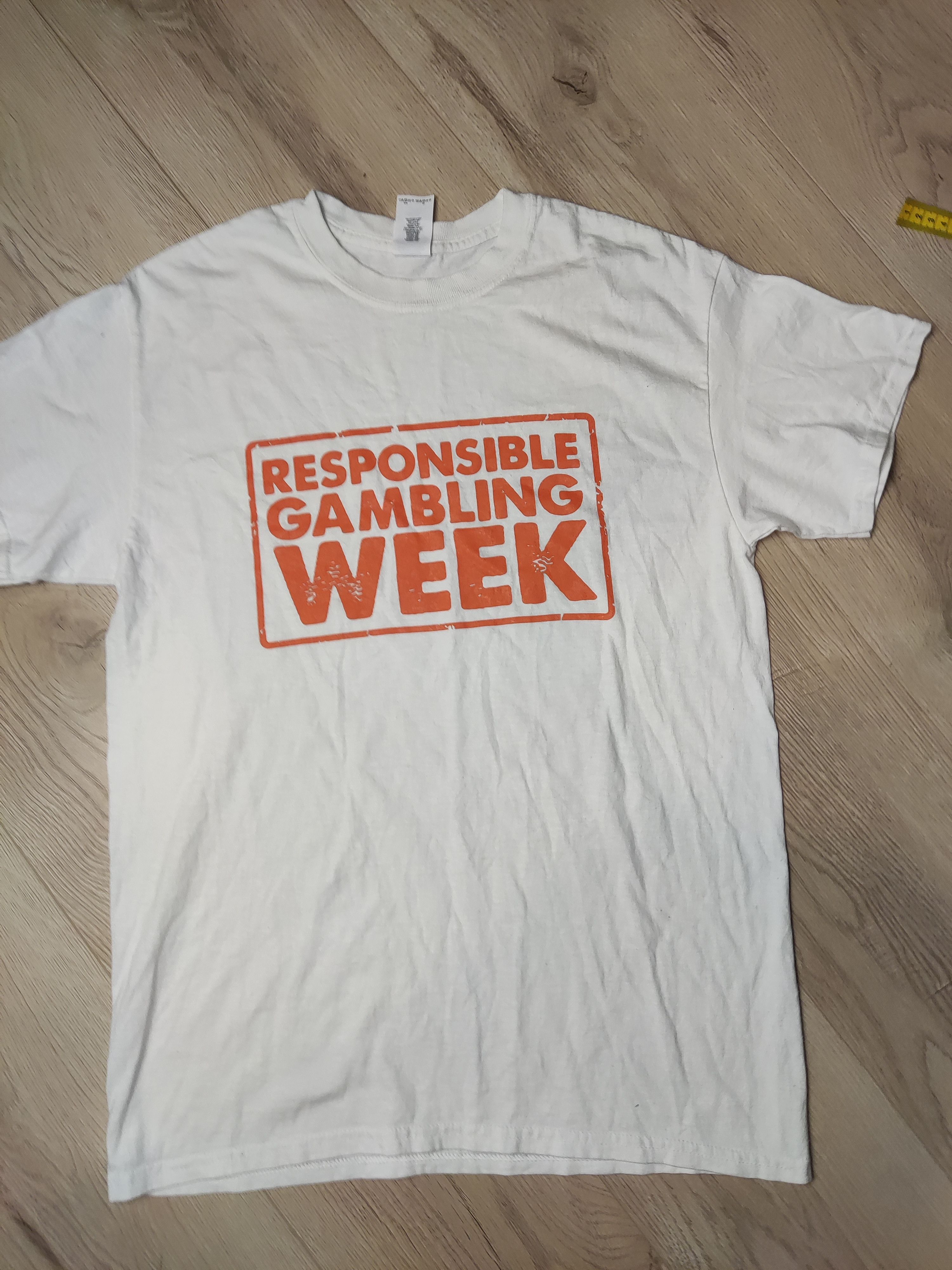 Band Tees × Japanese Brand vintage responsible gambling week 2000s y2k graphic tee slot Size US M / EU 48-50 / 2 - 5 Thumbnail