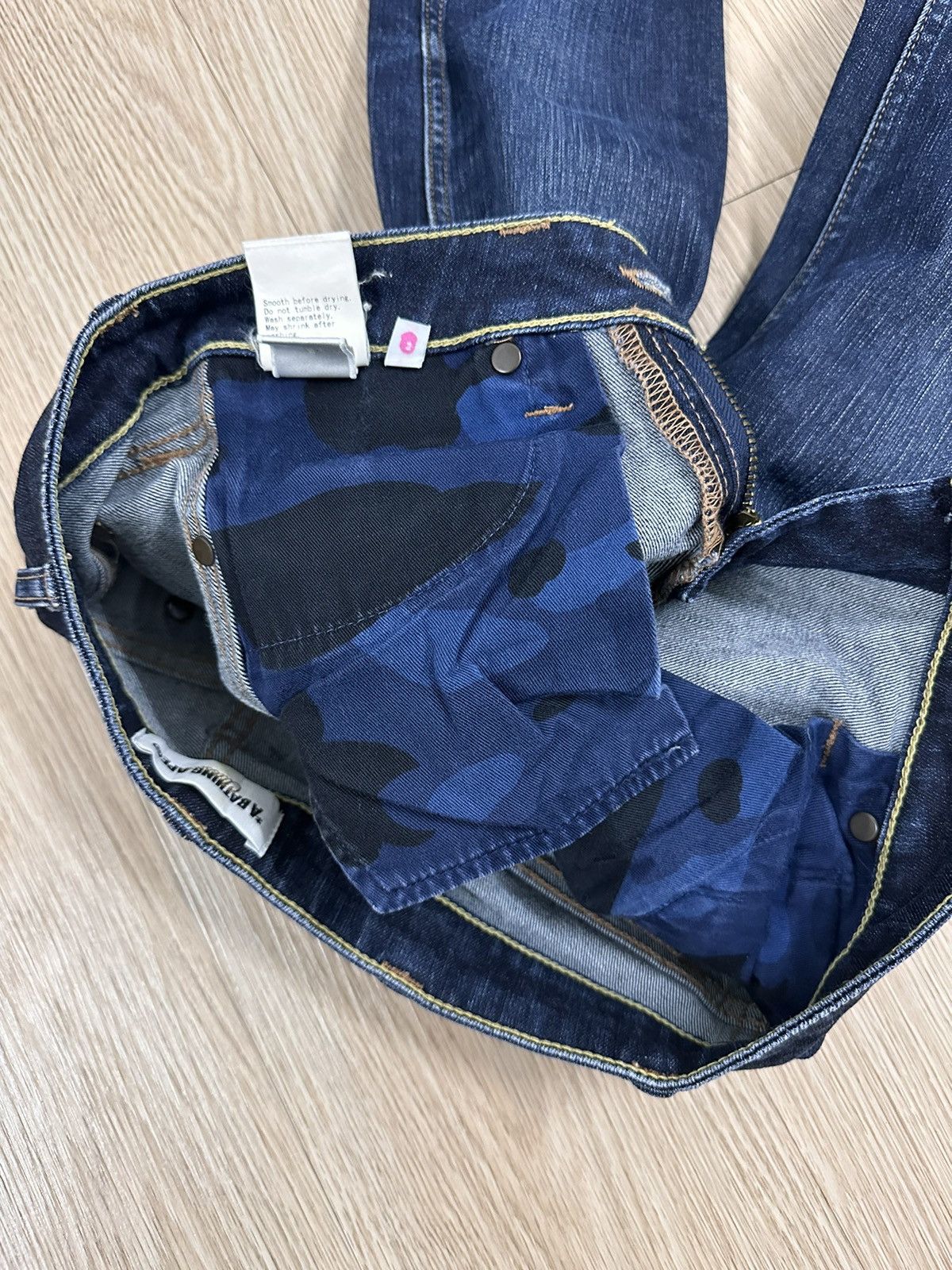 Bape Bape Embroidery Denim Size 28" / US 6 / IT 42 - 12 Thumbnail