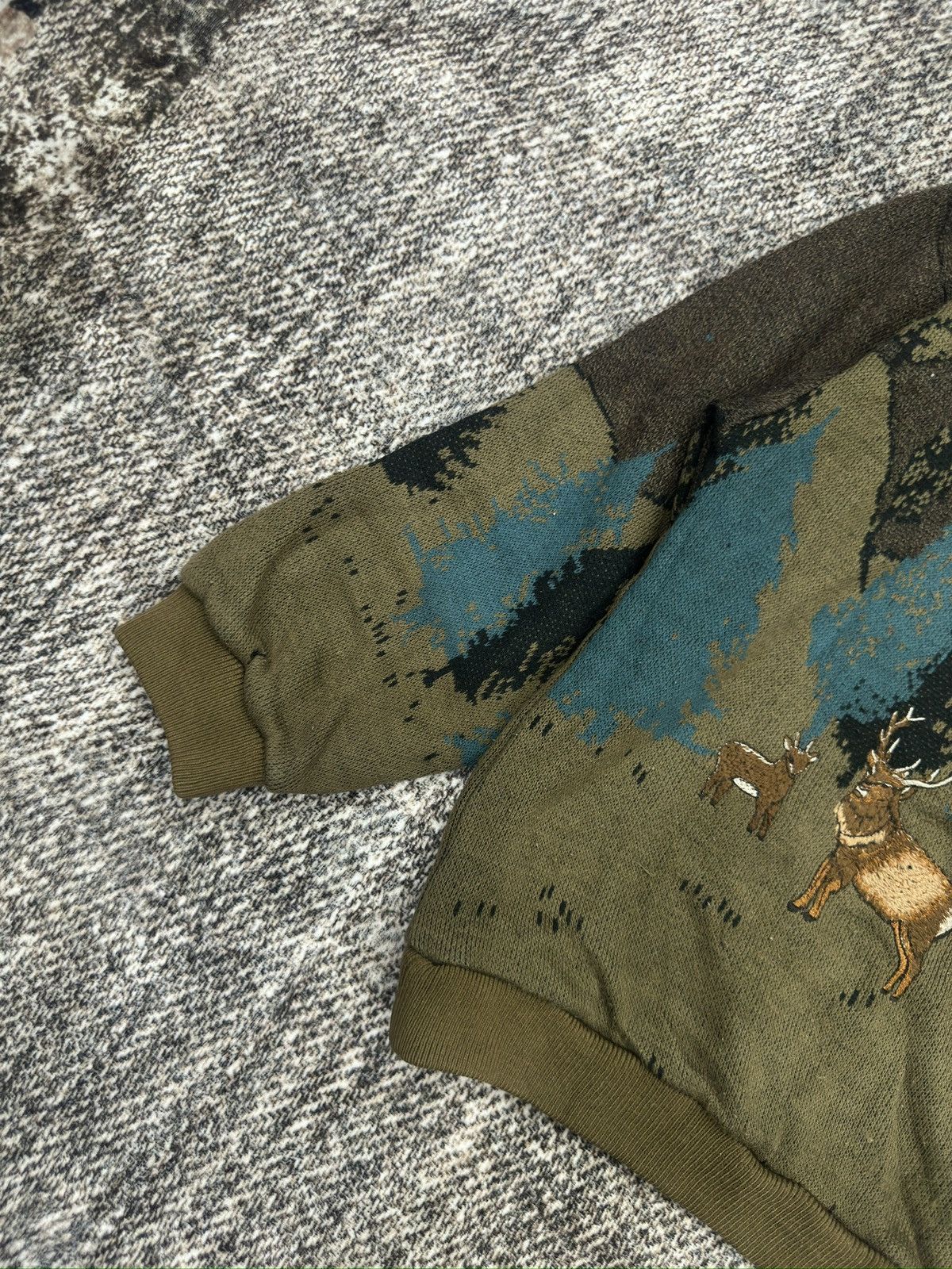 Aran Isles Knitwear × Japanese Brand × Vintage Pop Arts Aran Isles Knitwear Sweatshirt Japanese Sweater Size US M / EU 48-50 / 2 - 2 Thumbnail
