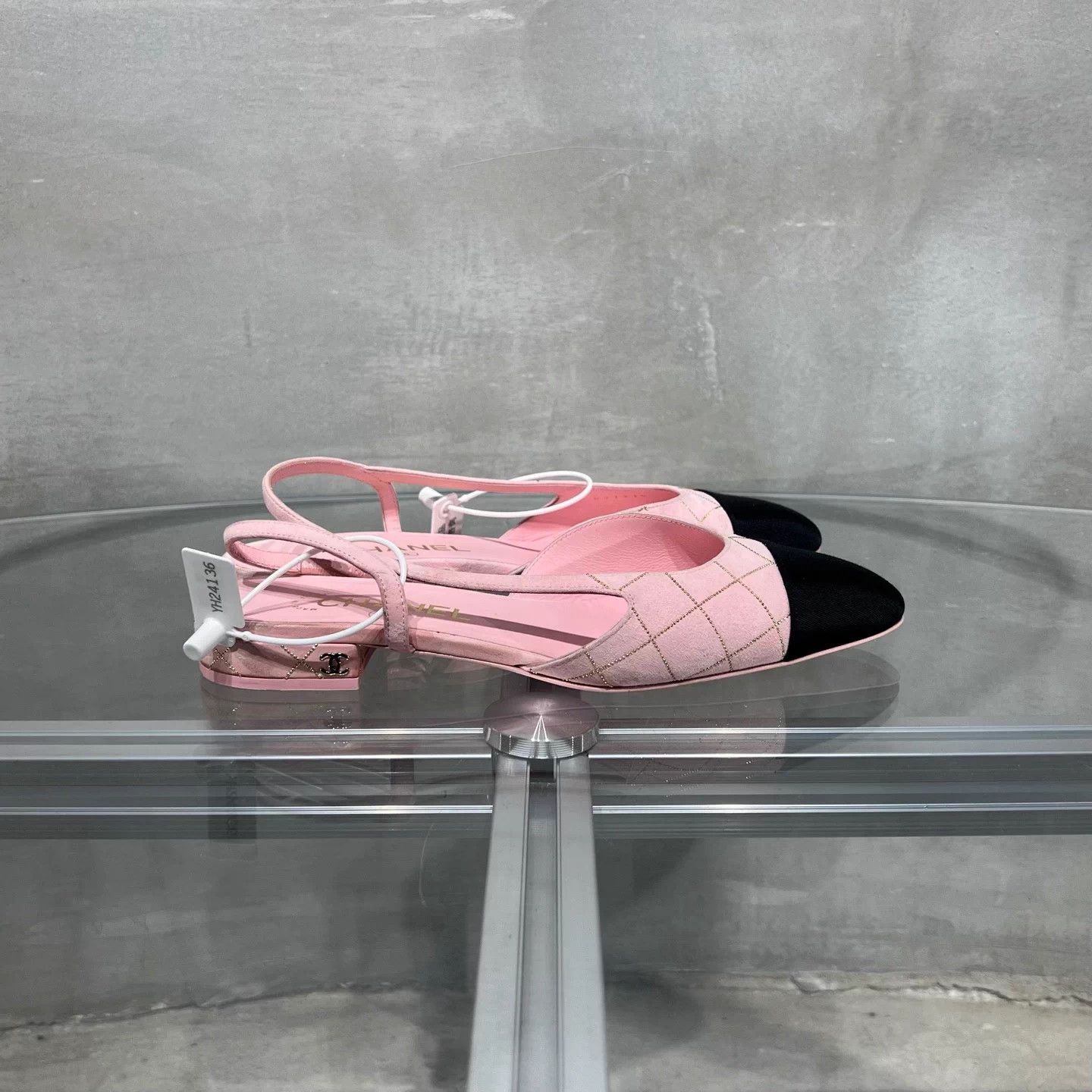 Chanel Chanel Slingback Pink Sandal 37.5 Size US 6.5 / IT 36.5 - 6 Thumbnail