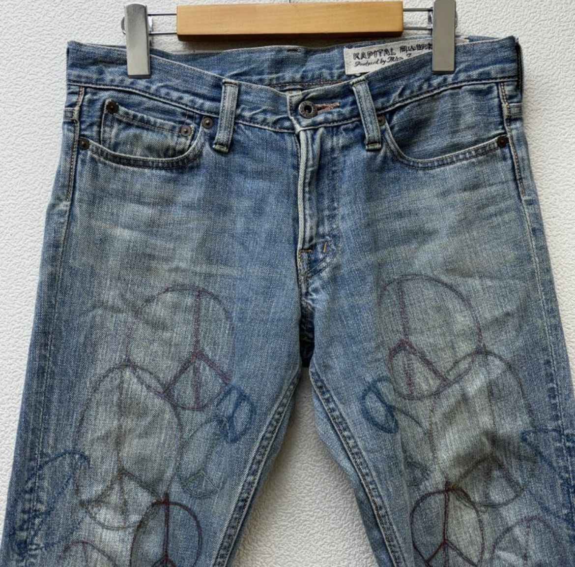Kapital Kapital peace Denim Pants 30inch Size US 30 / EU 46 - 2 Thumbnail