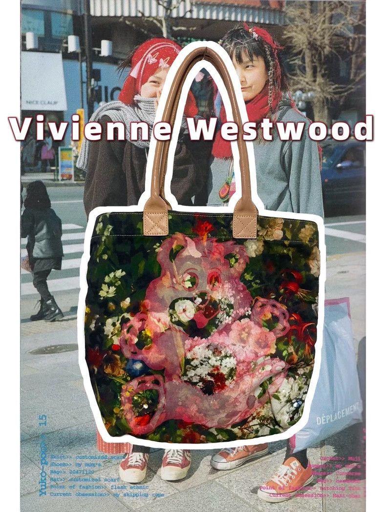 Vivienne Westwood Vivienne Westwood size os Diy series large capacity canvas Size ONE SIZE - 1 Thumbnail