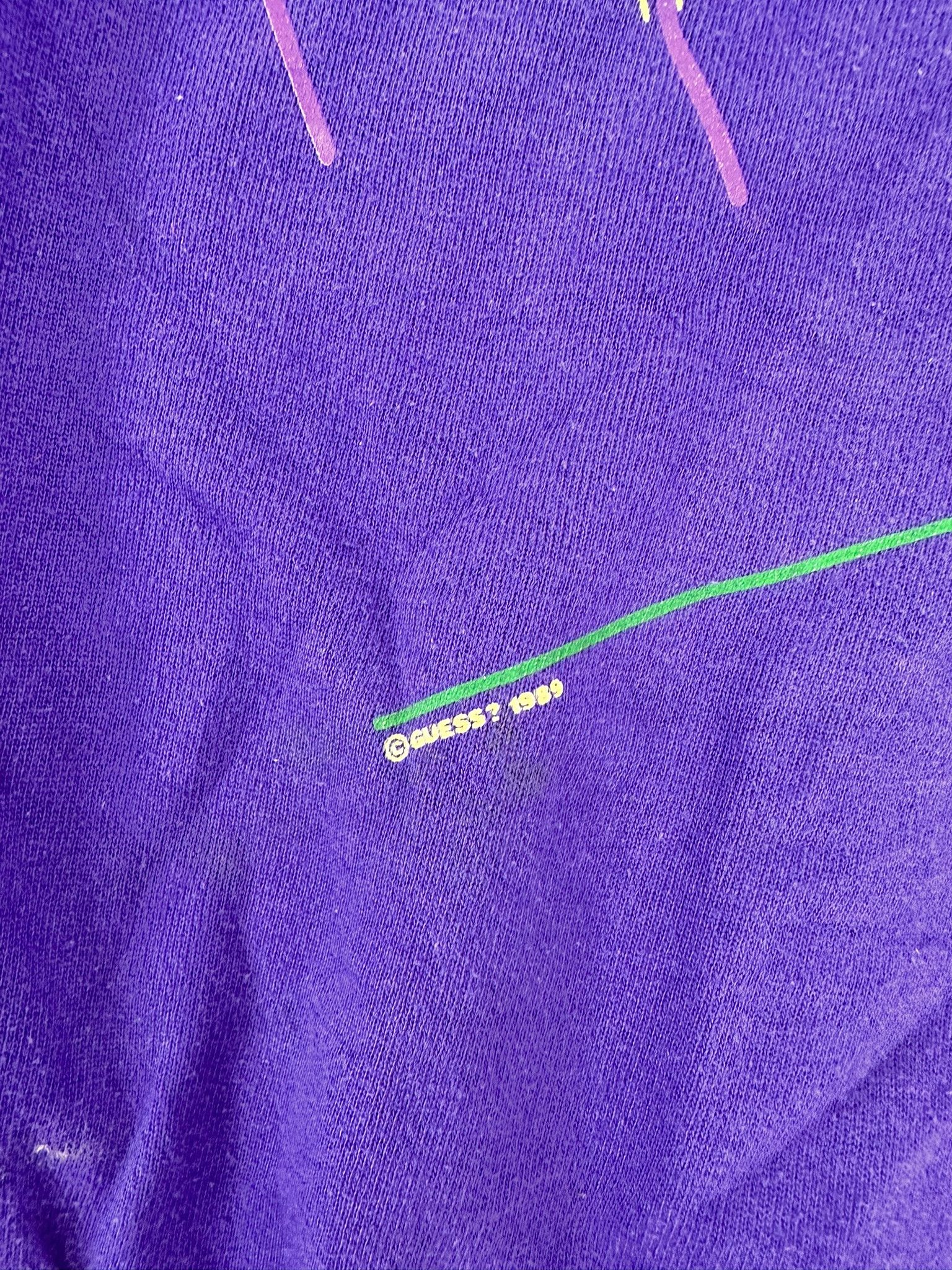 Guess 80s Guess Spell Out Retro Crewneck Sweatshirt Size US M / EU 48-50 / 2 - 4 Thumbnail