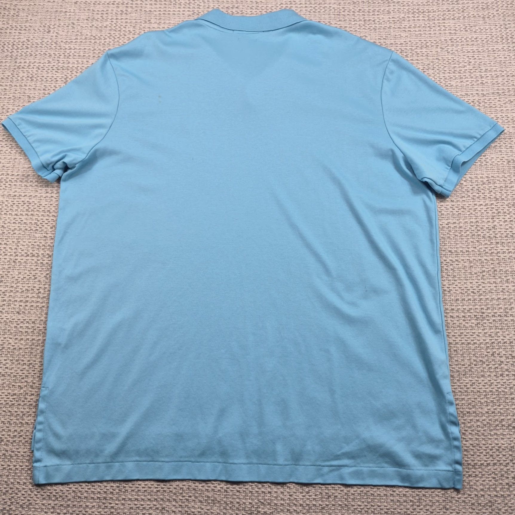 Polo Ralph Lauren Polo Ralph Lauren Polo Shirt Mens 2XL Blue Pima Interlock Solid Knit Casual Shirt Size US XXL / EU 58 / 5 - 7 Thumbnail