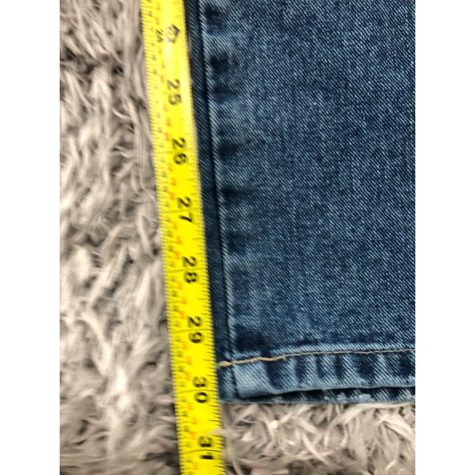Vintage VINTAGE NY Jeans Bootcut Size 14 Womens Medium Wash Blue Bleached Size 36" / US 14 / IT 50 - 3 Thumbnail