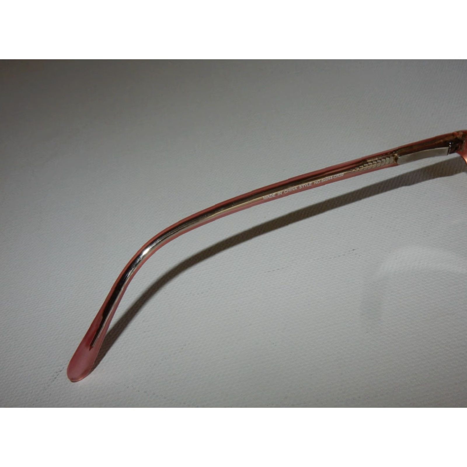 J.Crew VINTAGE J.CREW Sunglasses Women Oval Pink 64255 CR39 Size ONE SIZE - 4 Thumbnail