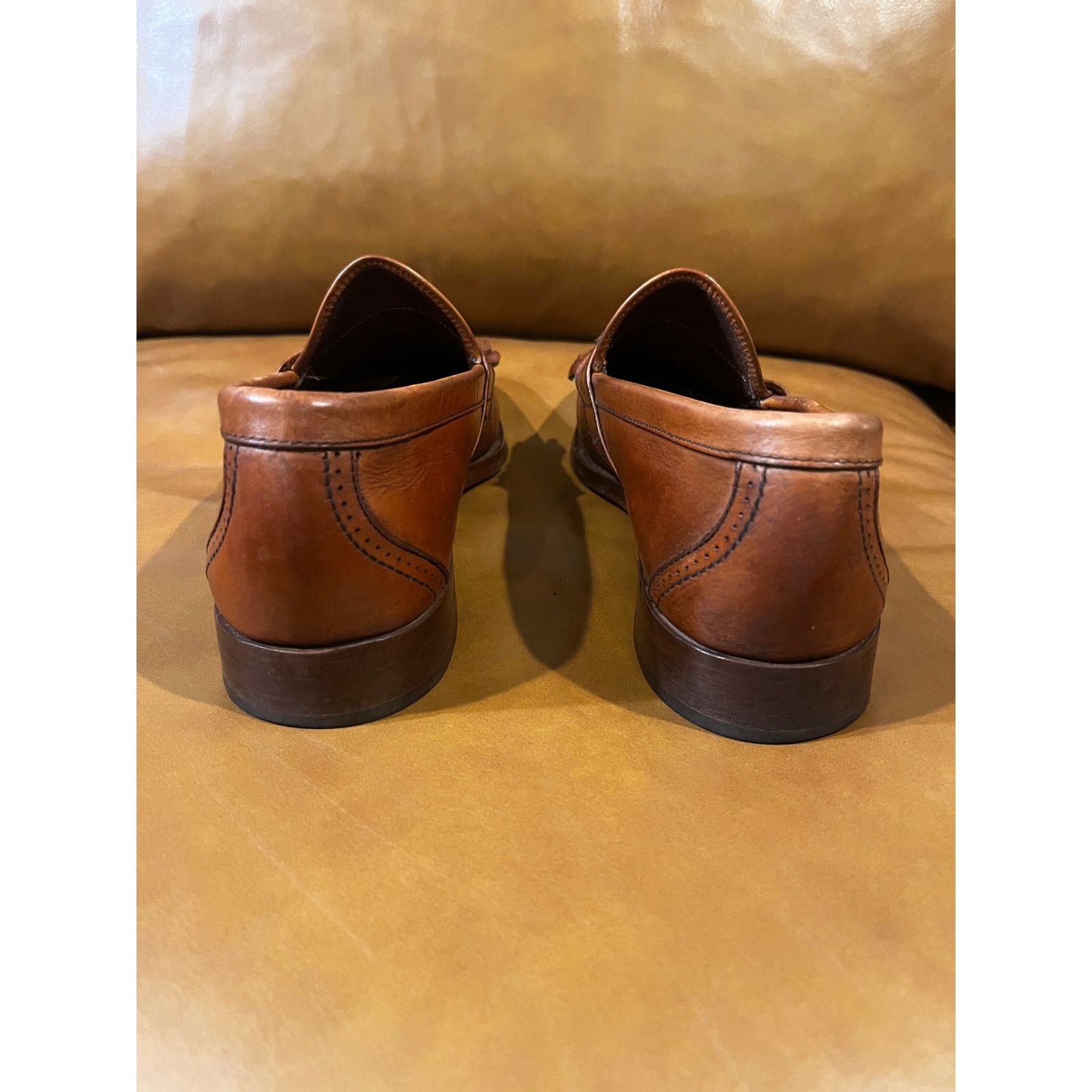 Allen Edmonds Allen Edmonds Huntington Brown Leather Kiltie Loafers 9.5 Size US 9.5 / EU 42-43 - 8 Thumbnail