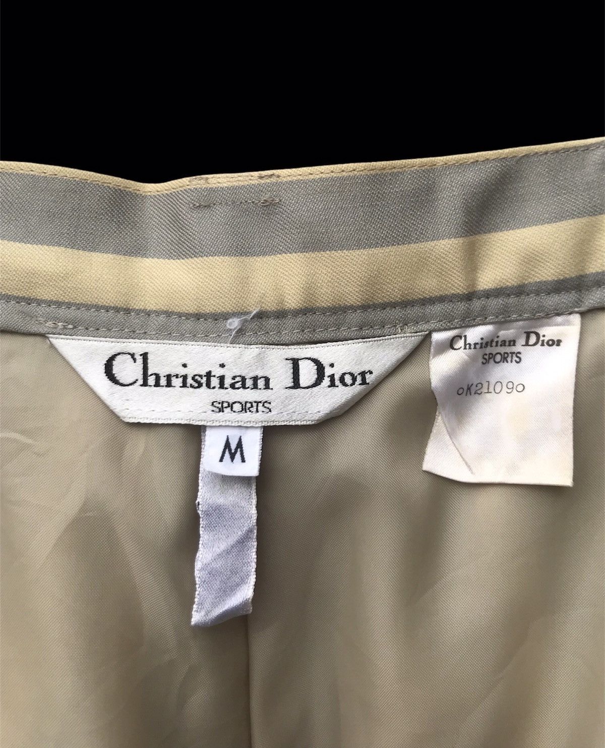 Christian Dior Monsieur Vintage Christian Dior Sports Striped Pants (Waist 23-26) Size 23" - 16 Thumbnail
