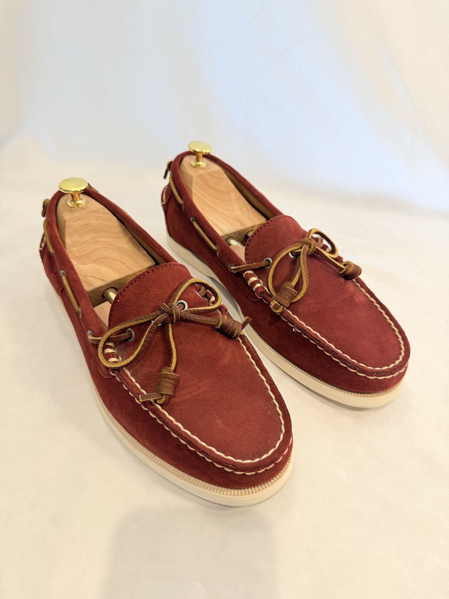 Polo Ralph Lauren Polo Ralph Lauren - Suede Boat Shoes Size US 9 / EU 42 - 1 Thumbnail