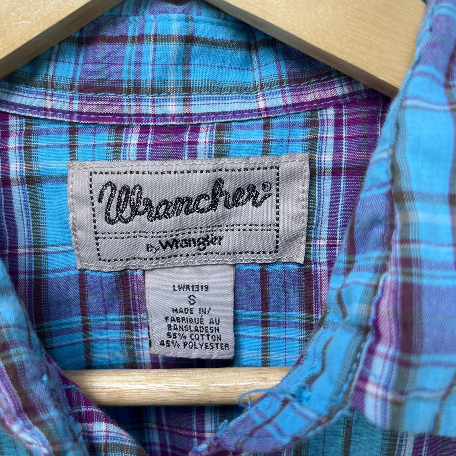 Wrangler Vintage Wrangler Pearl Snap Plaid Shirt Women’s Small Size S / US 4 / IT 40 - 5 Thumbnail