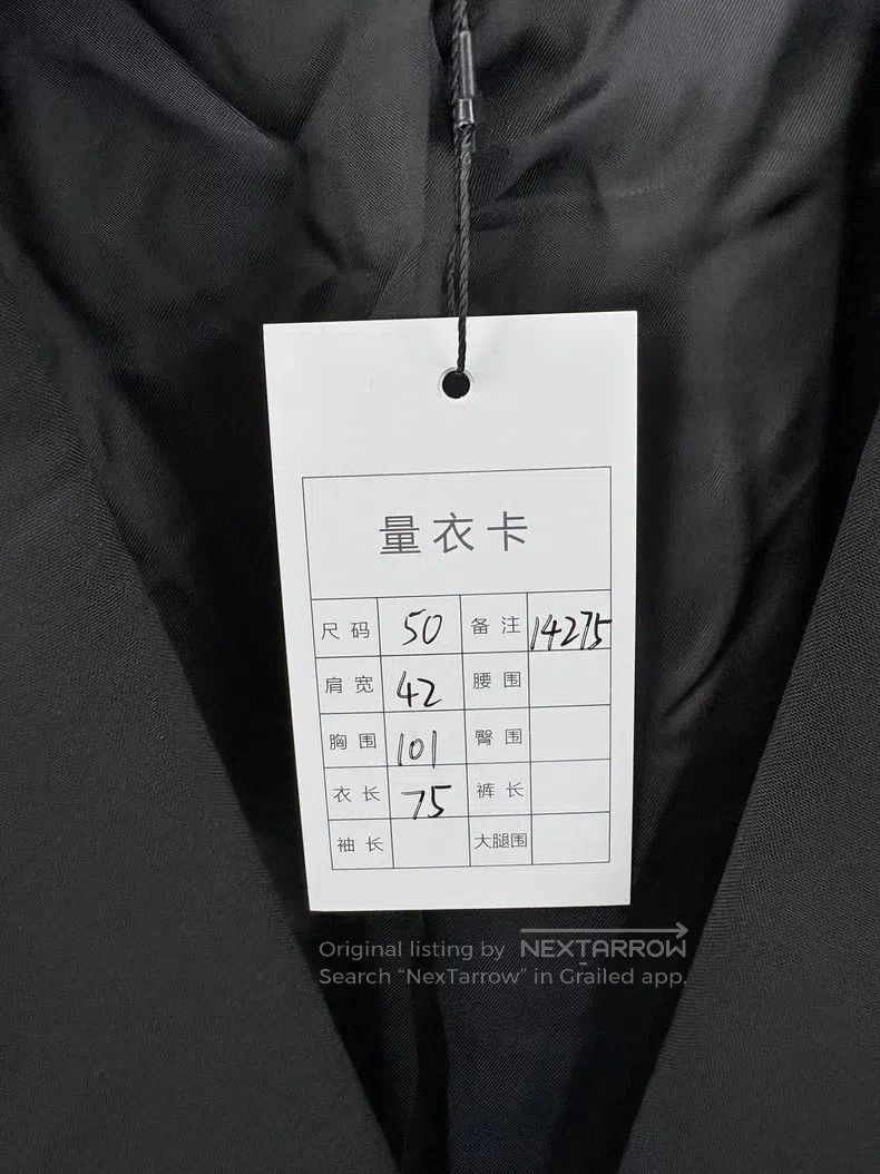 Givenchy Givenchy Size50 Suit Jacket Size US S / EU 44-46 / 1 - 5 Thumbnail