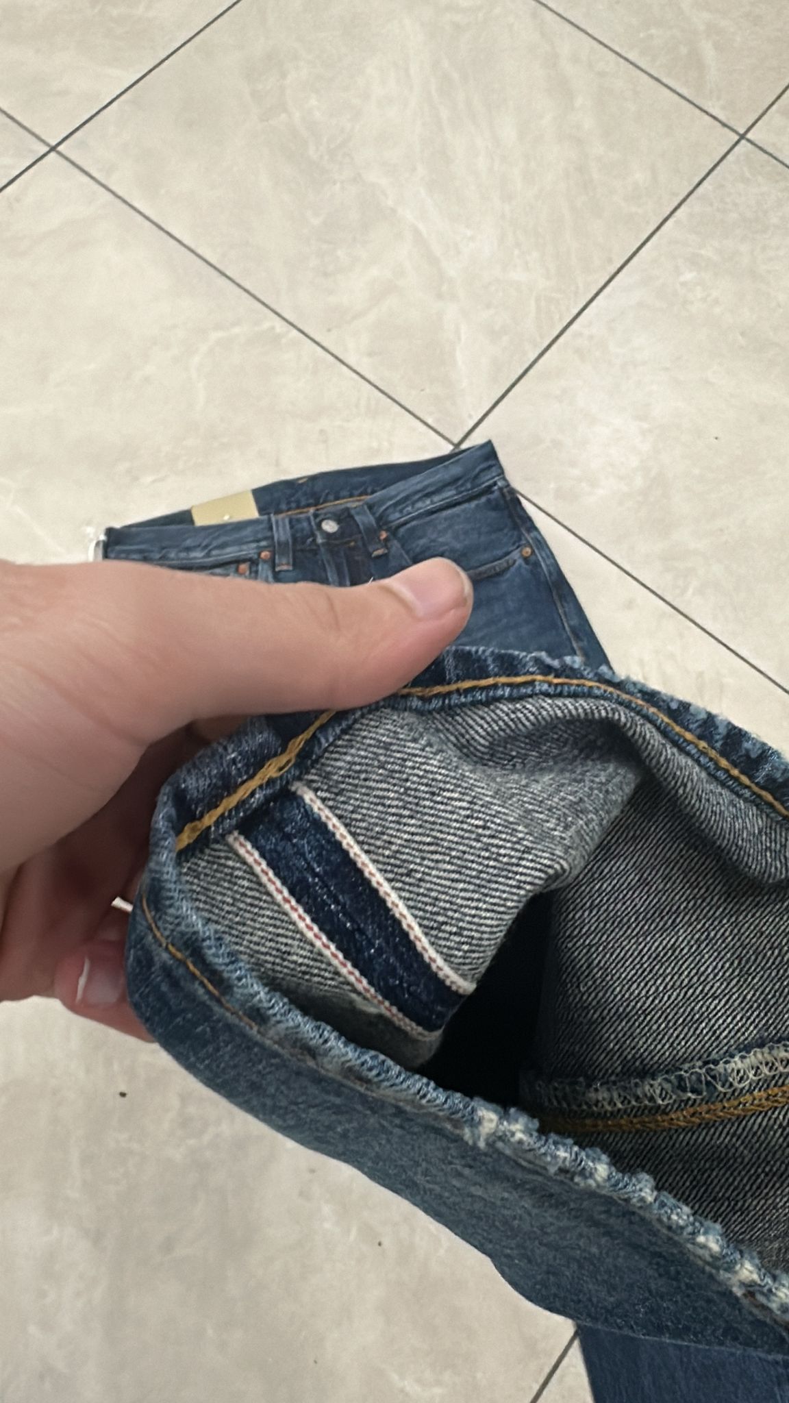 Levi's Vintage Clothing LVC Levi's Vintage Clothing 1947 501XX BigE Selvedge Jeans Size US 31 - 5 Thumbnail