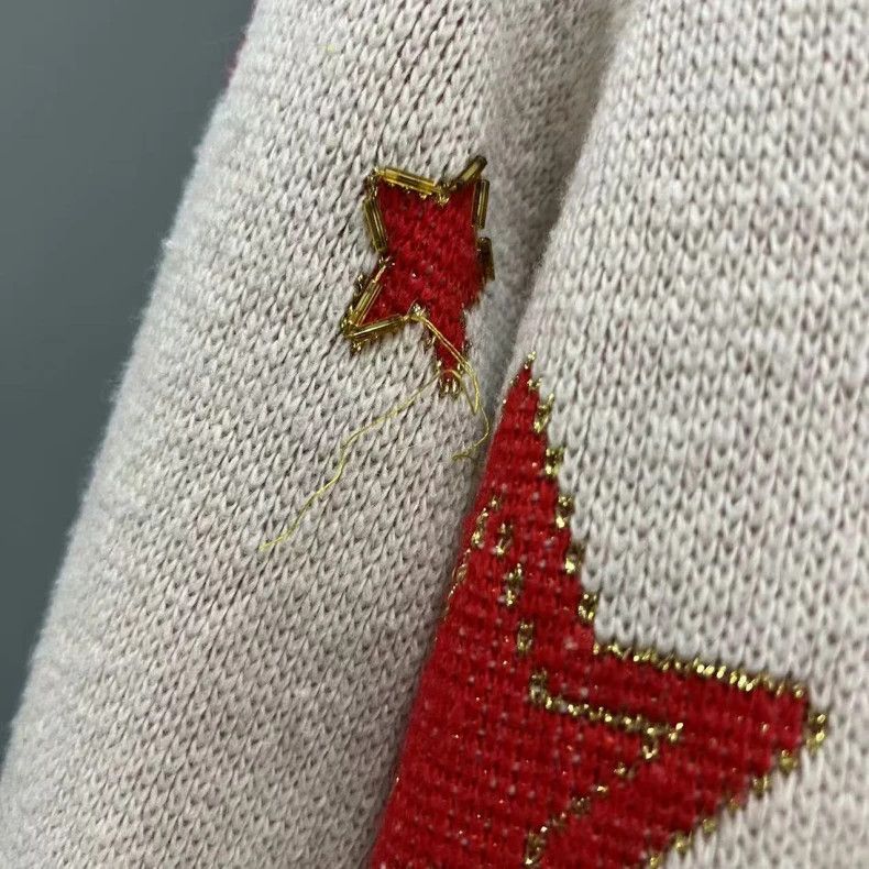 Gucci Gucci Sequin pearl embroidery knitted cardigan jacket 2502- Size US M / EU 48-50 / 2 - 5 Thumbnail