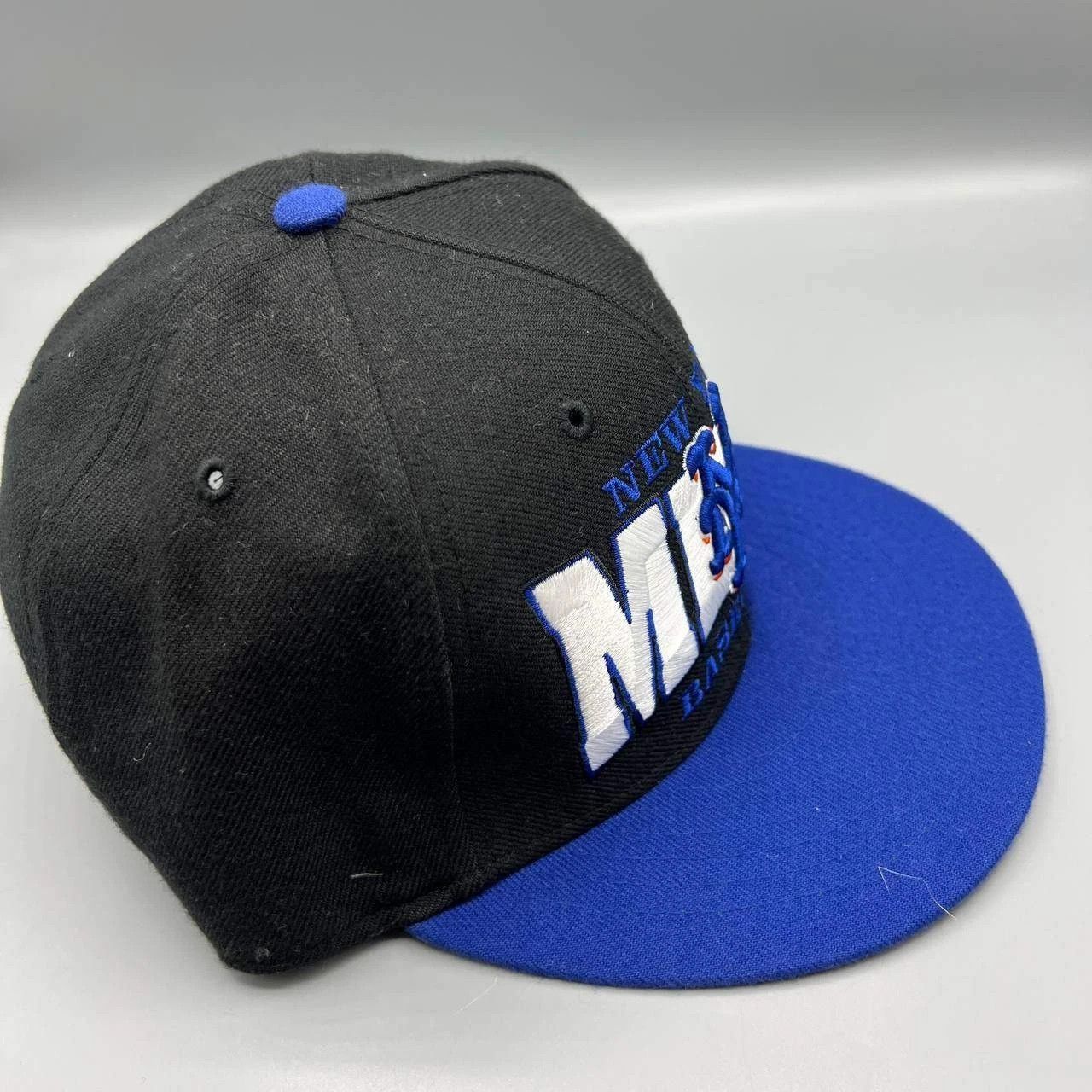 47 Brand New York Mets Hat Men Blue Black Embroidered Snap Back Cap Size ONE SIZE - 7 Thumbnail
