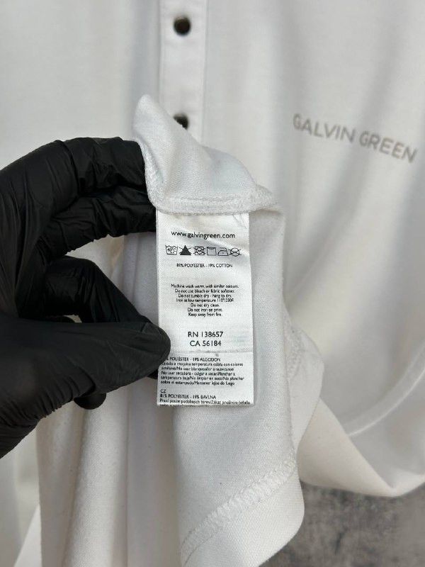 Galvin Green Galvin Green Performance Polo Shirt White Golf Technical Size US XL / EU 56 / 4 - 11 Thumbnail