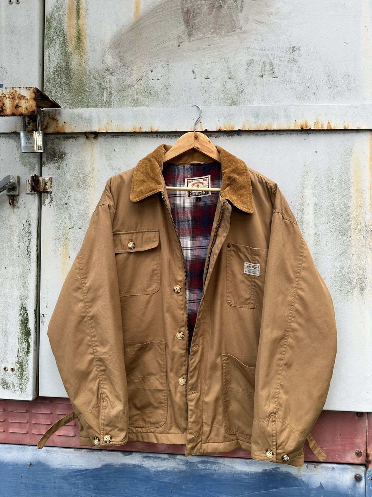 Vintage 👹Machope Blanked Lined Chore Jacket Size US XL / EU 56 / 4 - 6 Thumbnail