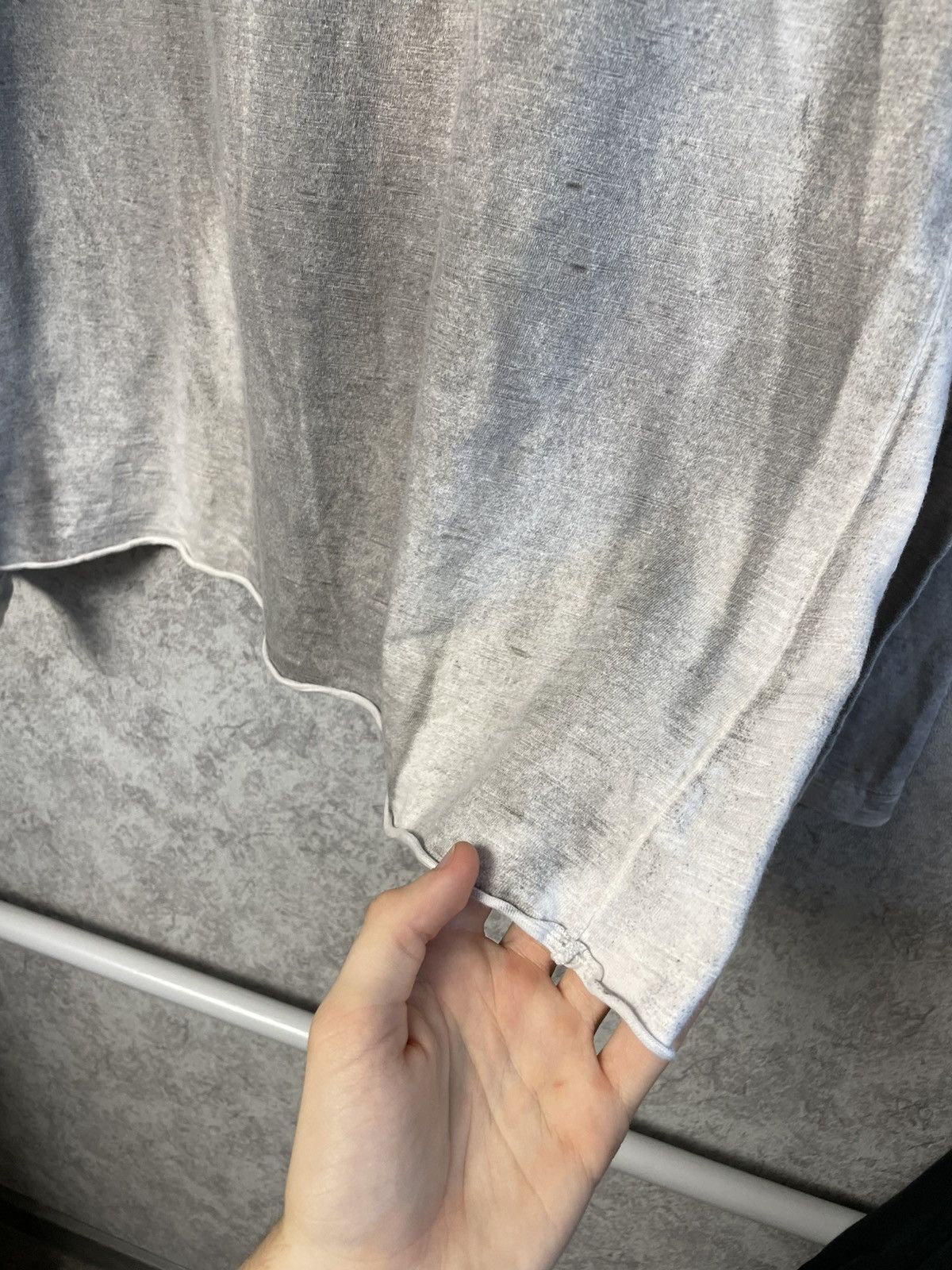 Diesel Vintage Diesel Distressed Long Sleeve Made In Italy Y2K 90s Size US XXL / EU 58 / 5 - 7 Thumbnail