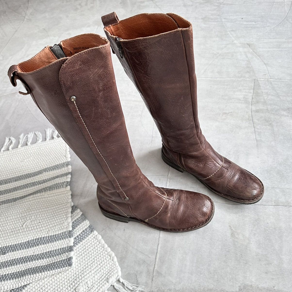 Marithe + Francois Girbaud 00s Kickers Boxing Biker Boots Moto Sneakers Bikkembergs Ash Size US 8 / IT 38 - 5 Thumbnail