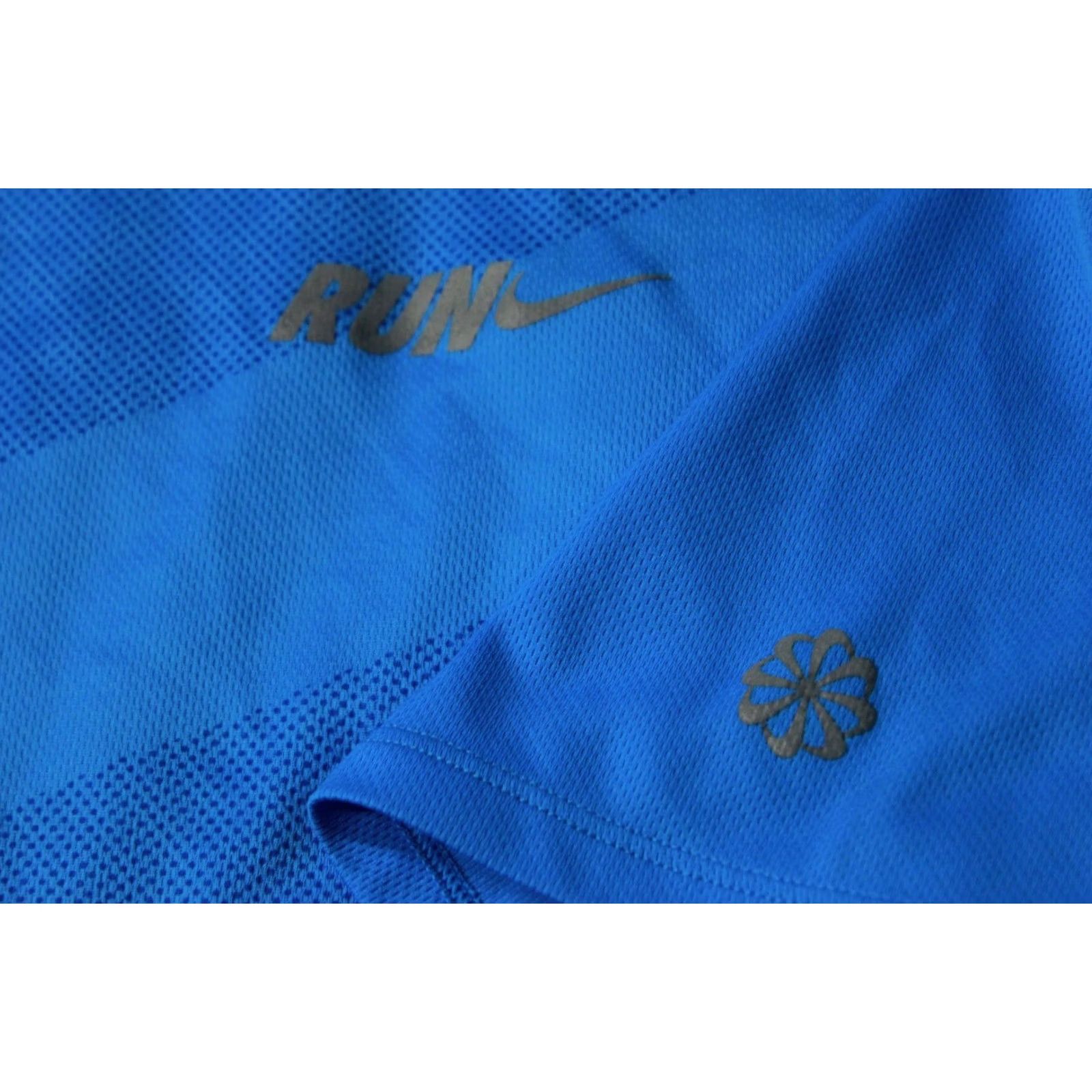 Nike Nike Running Dri-Fit Shirt Men M Blue 2011 Jersey Short Sleeve Training Shirt Nike Dri-Fit 2011 Running Mens Shirt Size US M / EU 48-50 / 2 - 5 Thumbnail