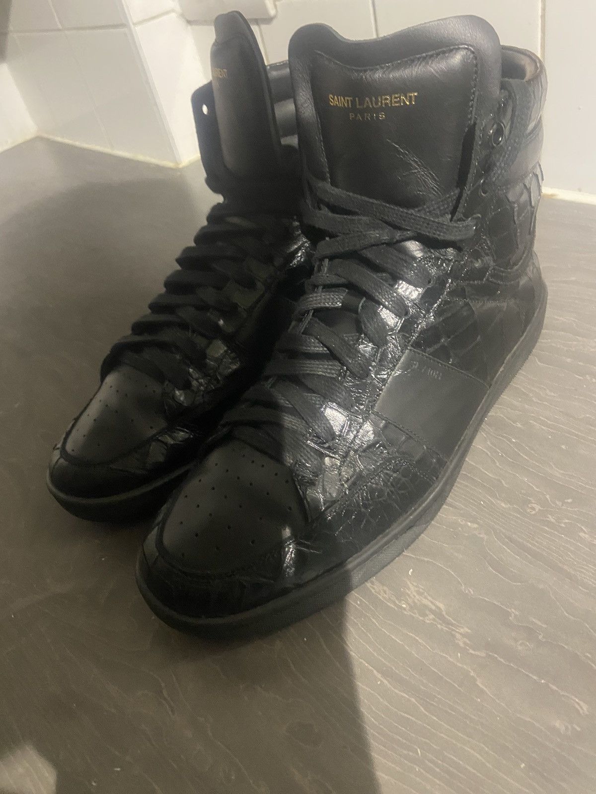 Saint Laurent Paris SL/06 Saint Laurent Trainers for Men Size US 8 / EU 41 - 2 Thumbnail