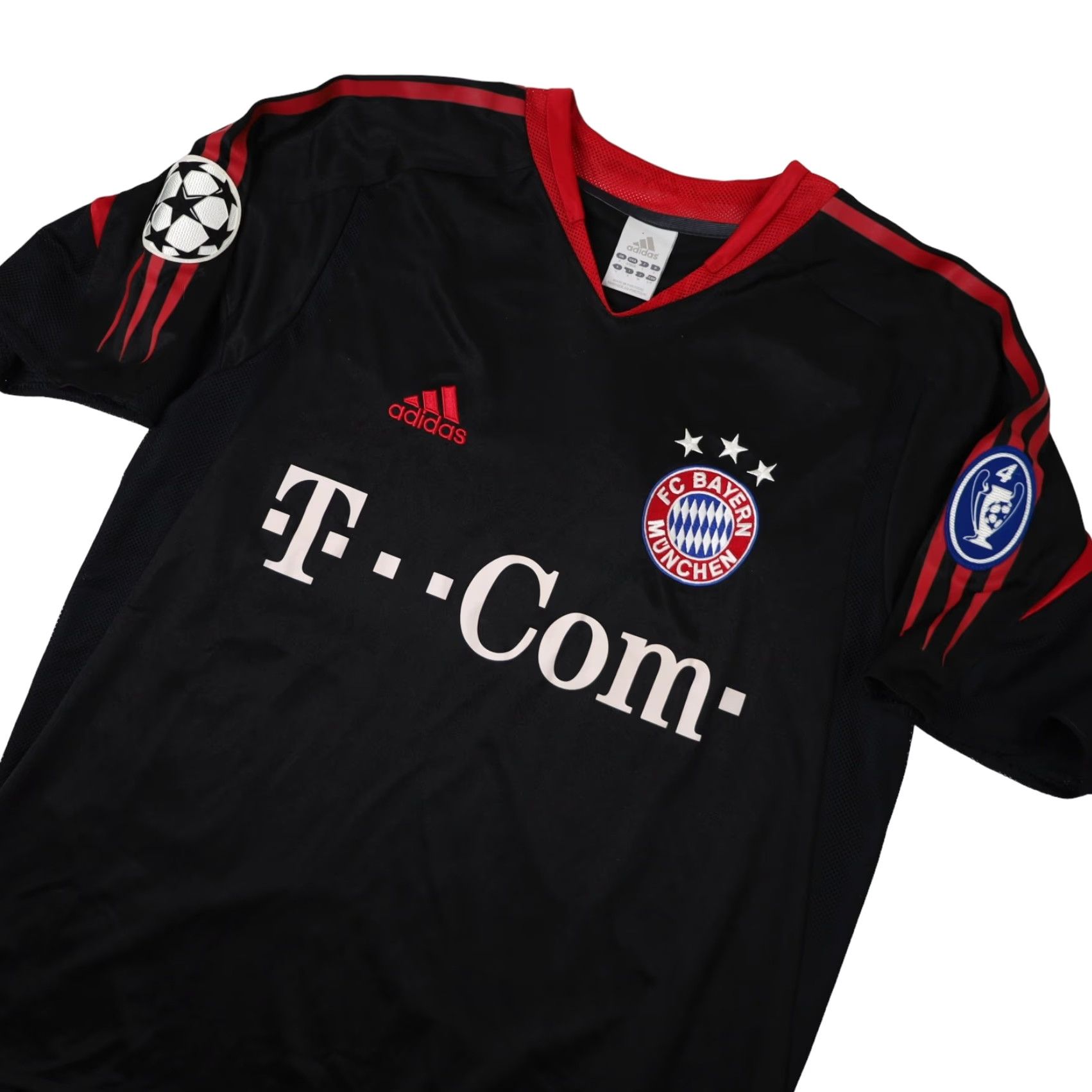 Adidas VINTAGE Adidas Mens Small FC Bayern Munchen Soccer Jersey Black Size US S / EU 44-46 / 1 - 2 Thumbnail