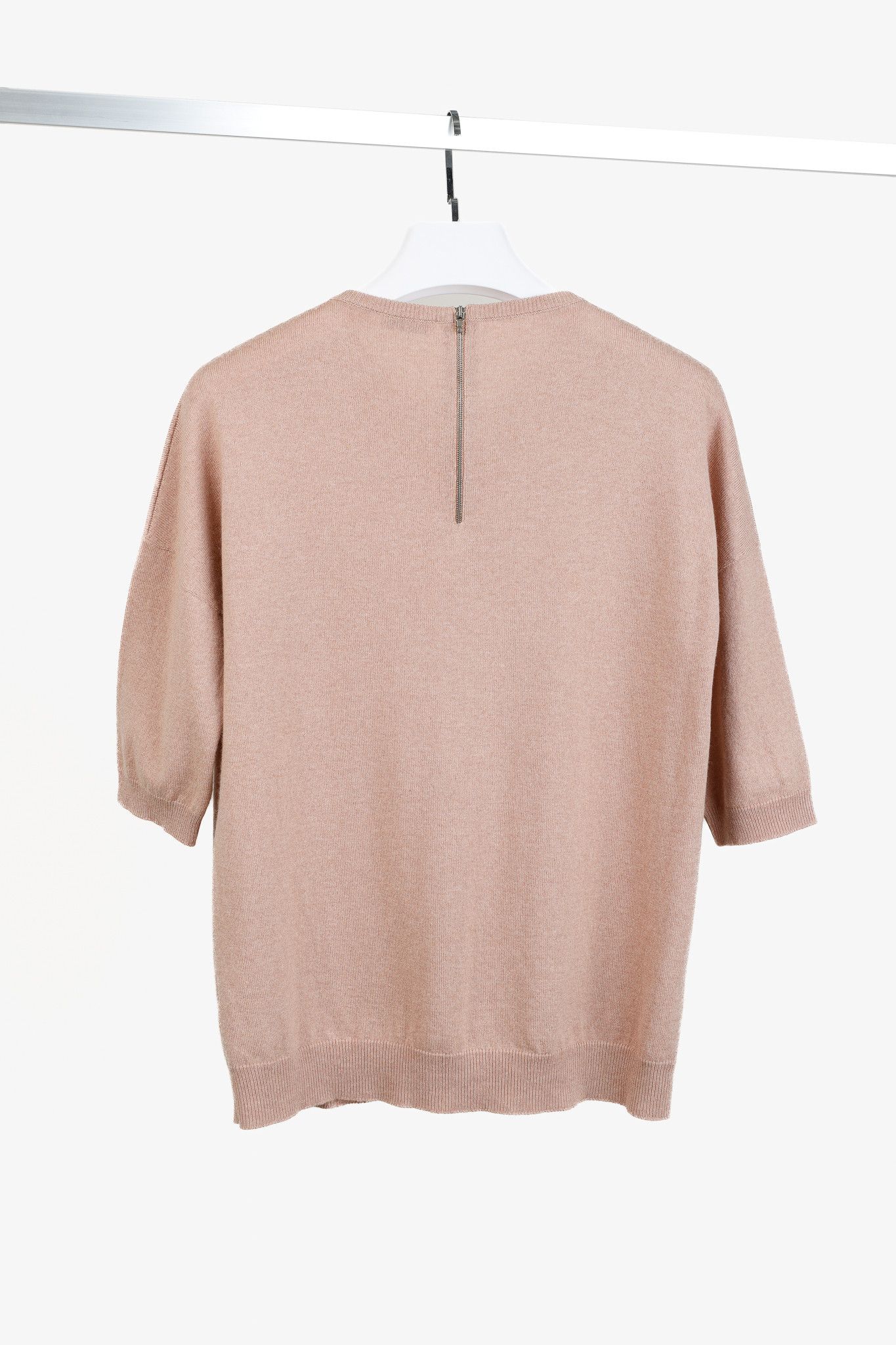 Brunello Cucinelli Brunello Cucinelli Cashmere Elbow-Sleeve Pullover w/pocket Size M / US 6-8 / IT 42-44 - 2 Thumbnail