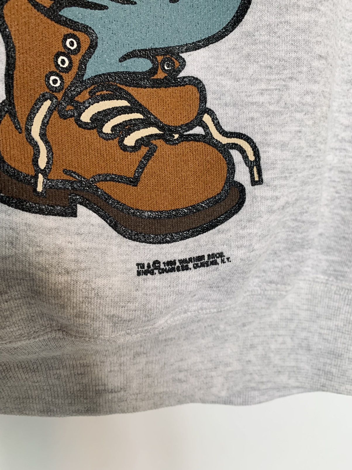 Other Vintage Looney Tunes Tazmania Mirror Print sweatshirt Size US L / EU 52-54 / 3 - 5 Thumbnail