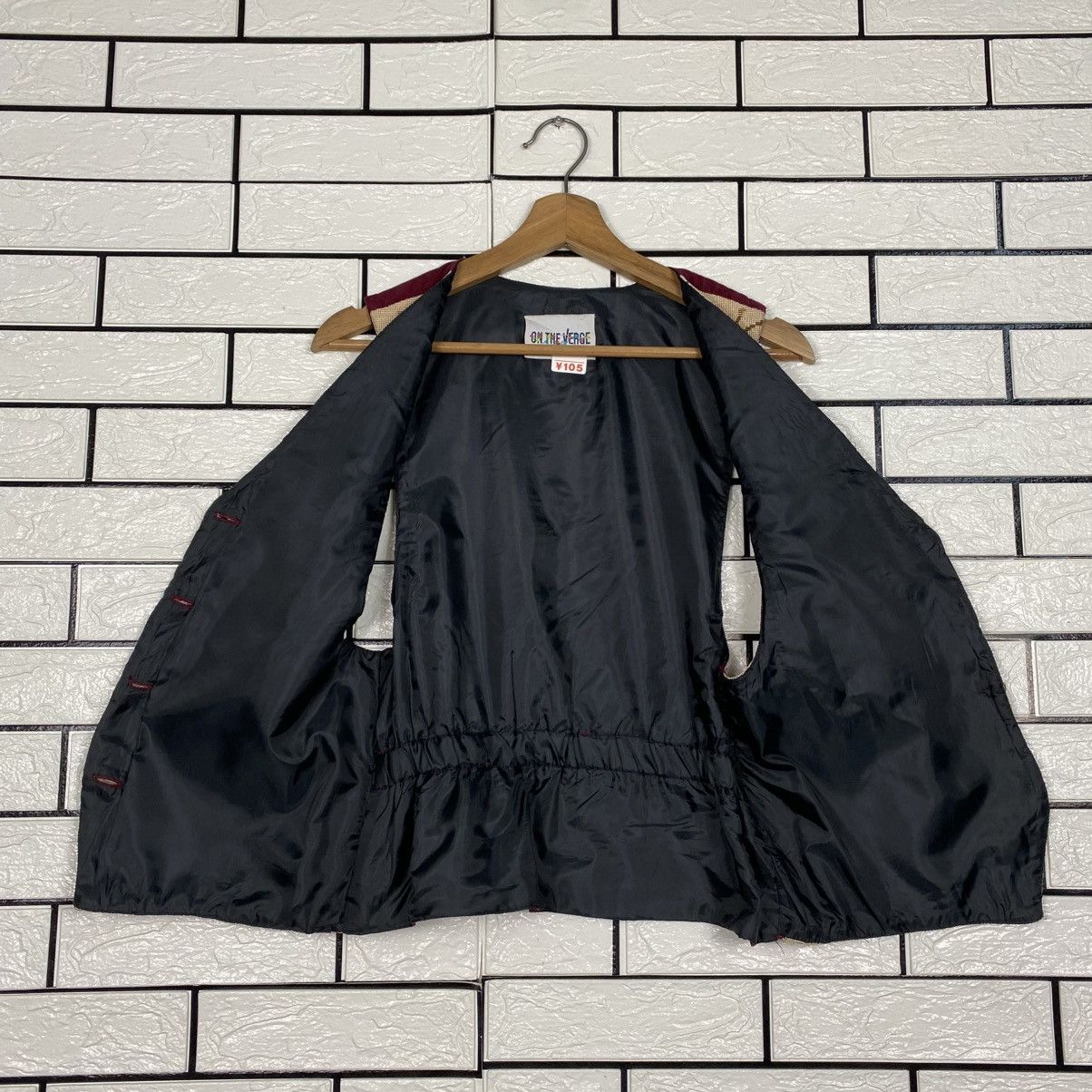 Japanese Brand 📌Vintage Waist Coats On The Verge Full Print Issey Miyake Size US M / EU 48-50 / 2 - 14 Thumbnail