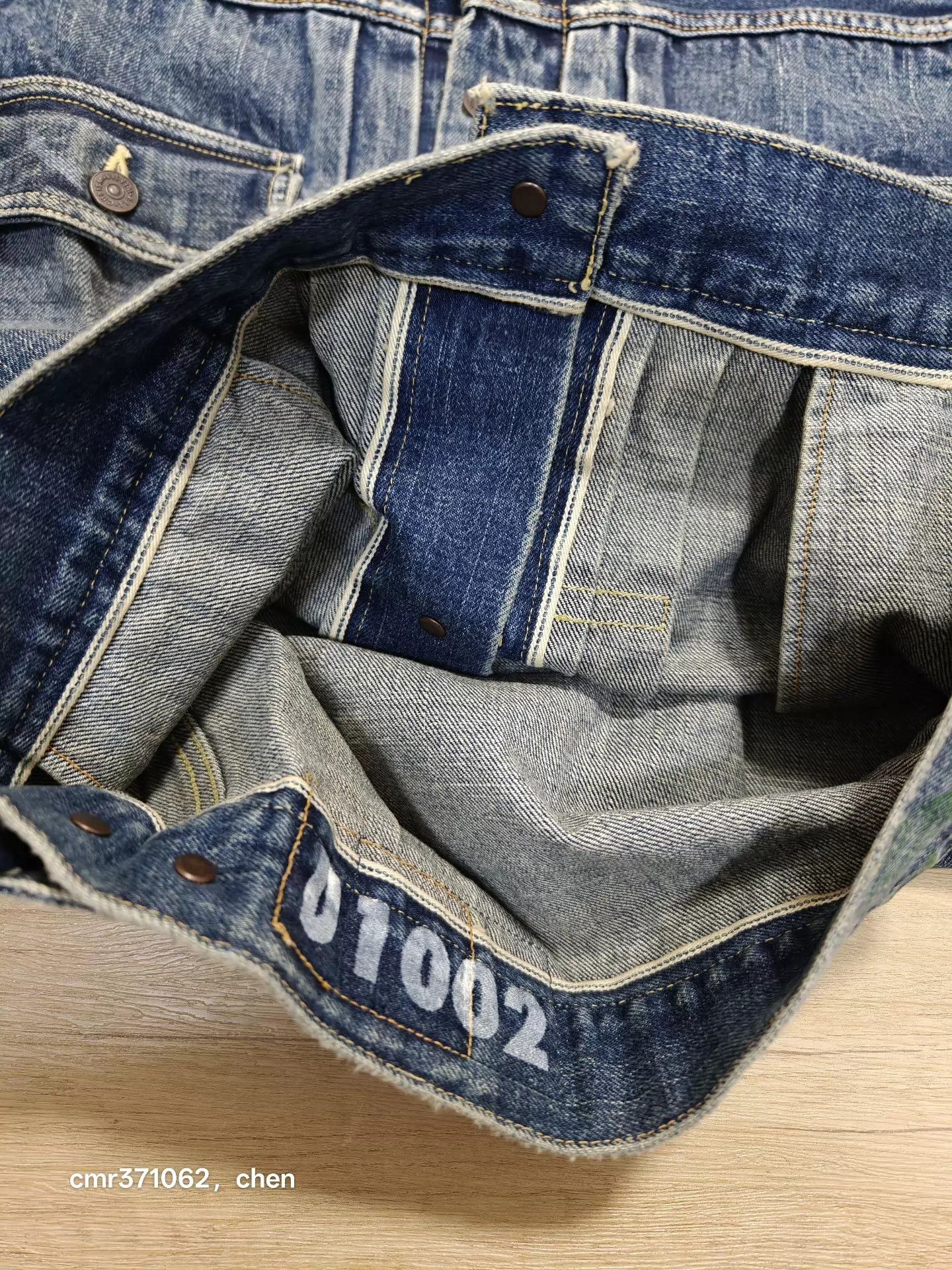 Visvim VISVIM 18AW 101 JKT JUMBO DAMAGED Mud Yellow Wash 95New Size US M / EU 48-50 / 2 - 7 Thumbnail
