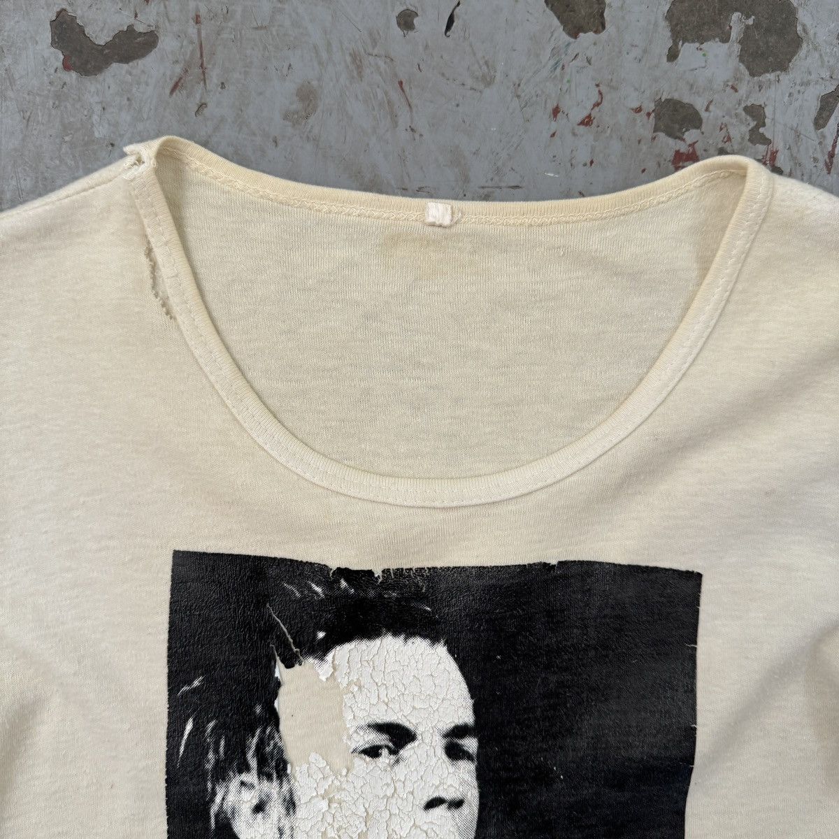 Band Tees × Vintage Vintage 80’s John Lydon/Sex Pistols thrashed T-shirt Size US S / EU 44-46 / 1 - 5 Thumbnail