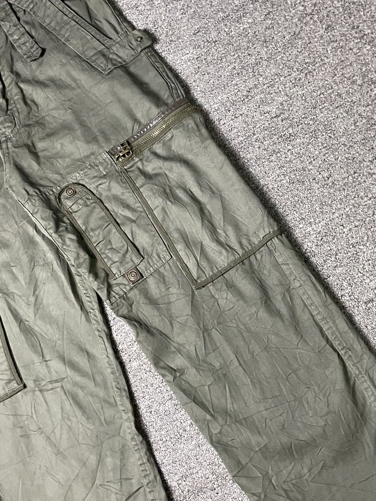 If Six Was Nine × Japanese Brand × Le Grande Bleu (L.G.B.) Bike Star Brand Cargo Pants (68) Size US 32 / EU 48 - 3 Thumbnail