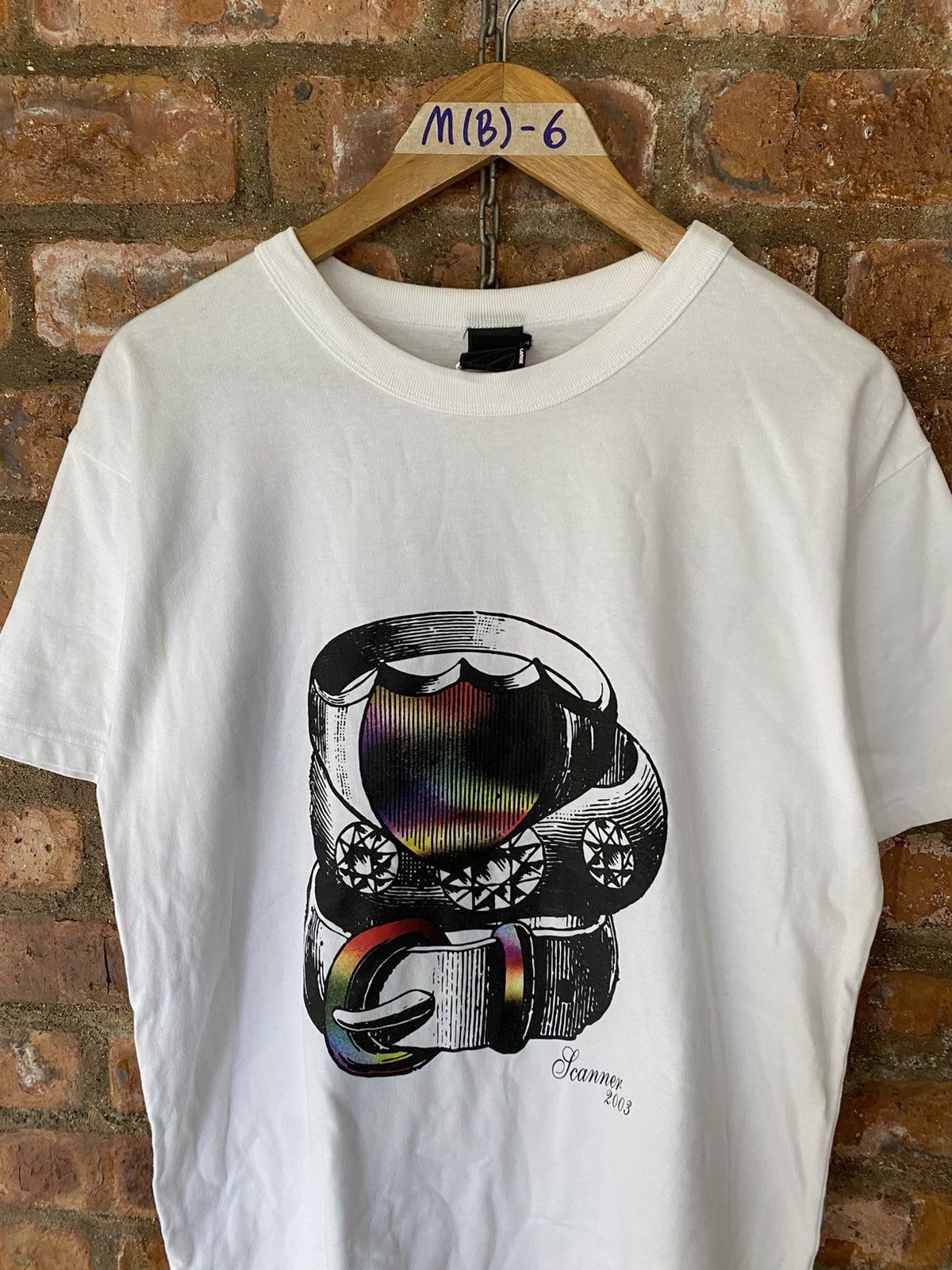 Japanese Brand AW2003 Scanner Japan belt and 💎 tee Size US L / EU 52-54 / 3 - 3 Thumbnail