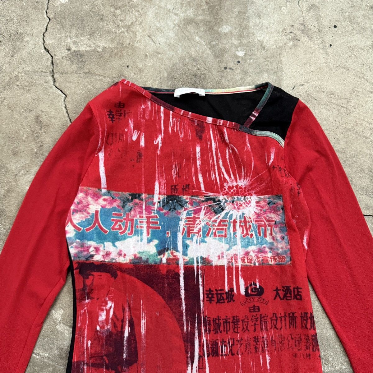 Japanese Brand Vintage Y2K Promod Japanese Printed Long Sleeve Size S / US 4 / IT 40 - 5 Thumbnail