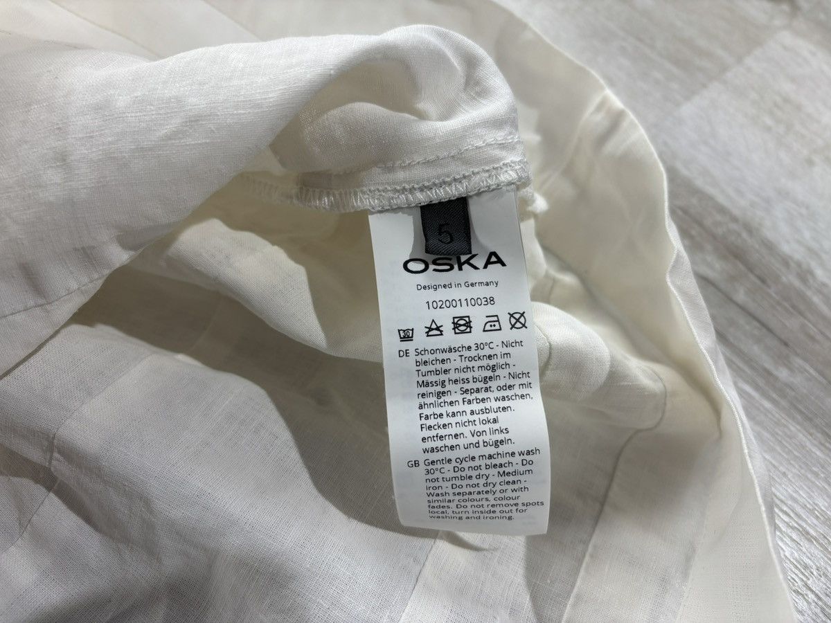 OSKA Womens linen dress OSKA Size 5 Size XL / US 12-14 / IT 48-50 - 5 Thumbnail