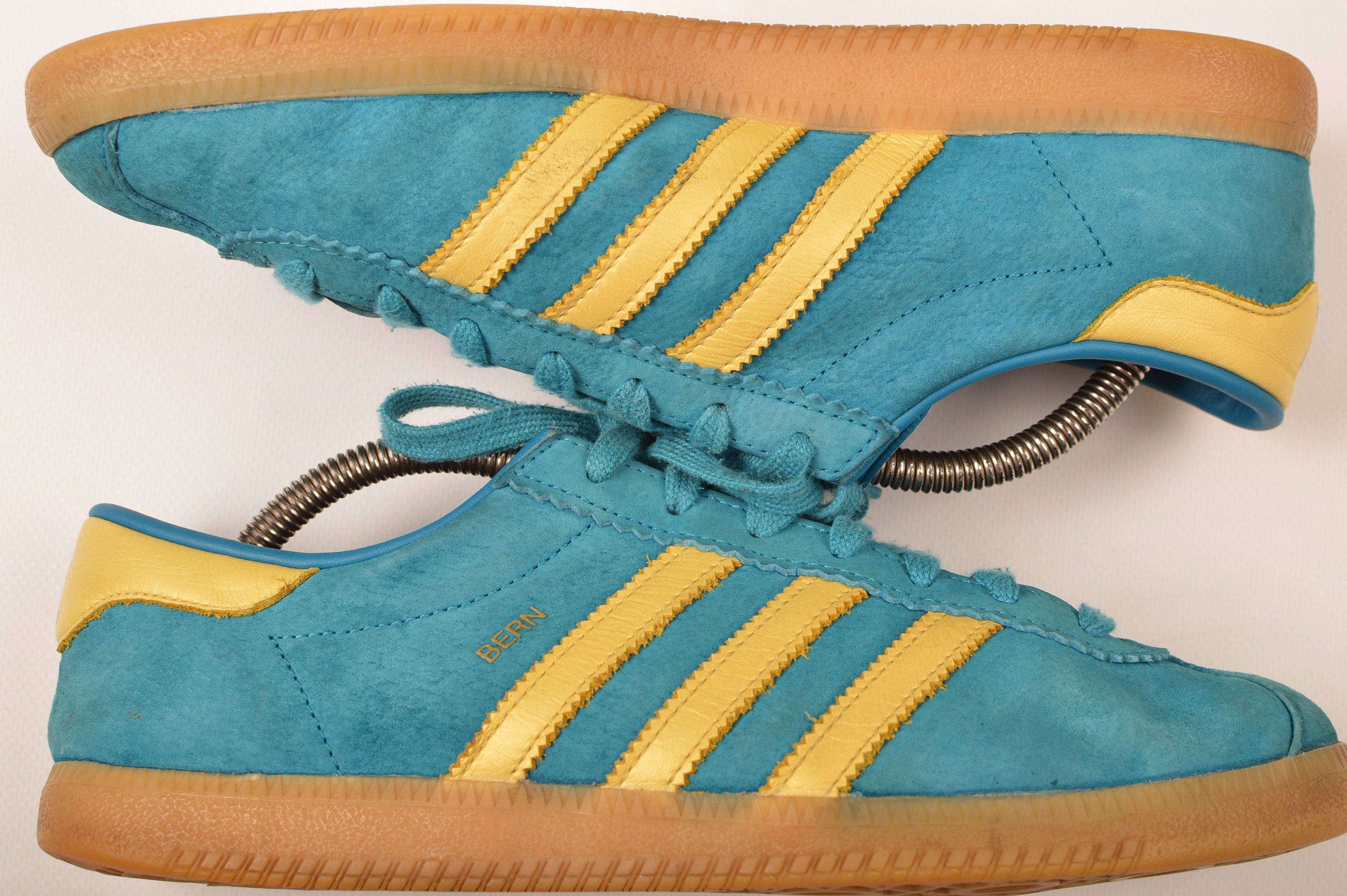 Adidas Adidas Originals Bern City Series Blue / Gold Gum Size US 8.5 / EU 41-42 - 5 Thumbnail