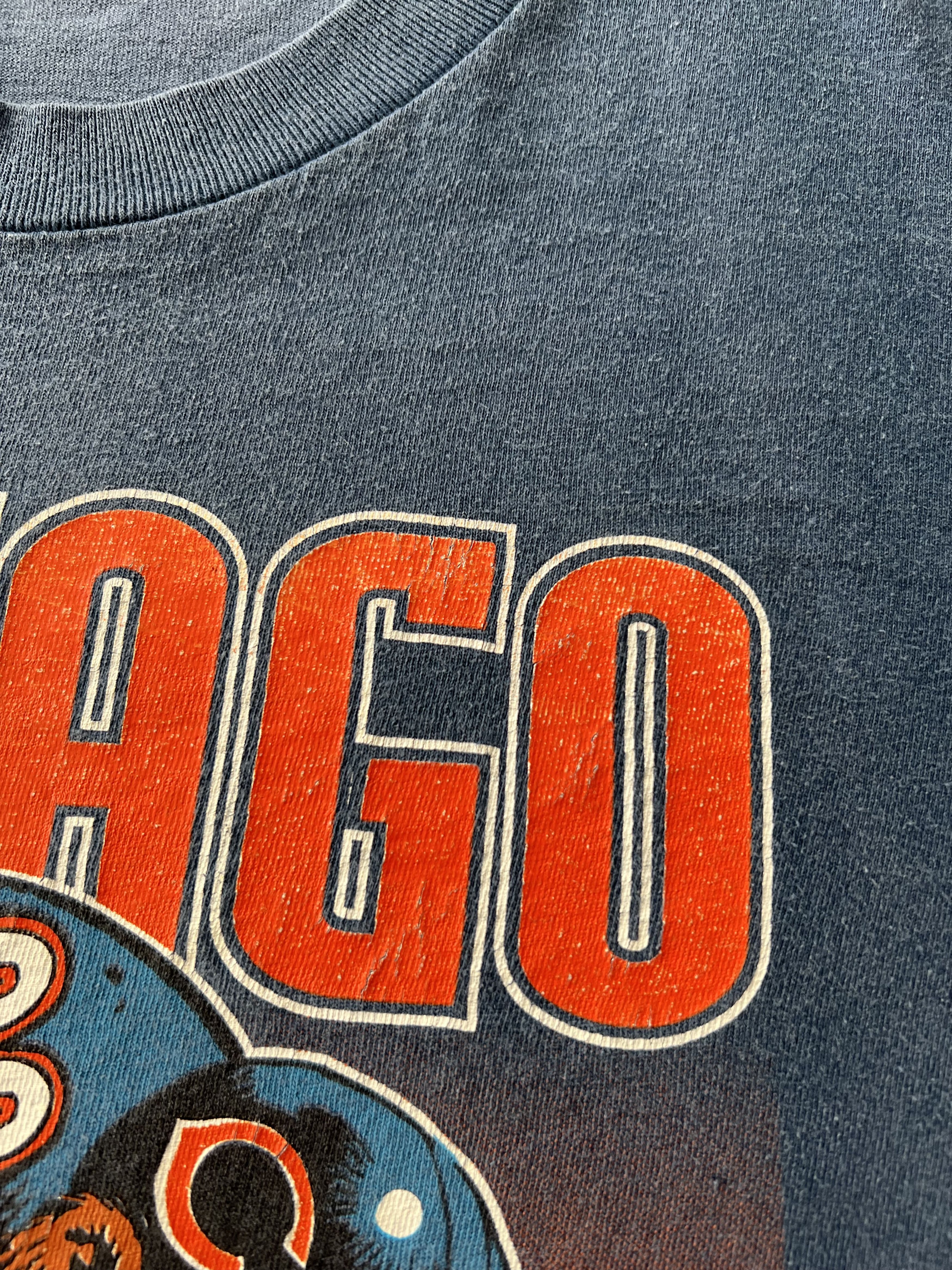 NFL Vintage 90s Chicago Bears NFL Nutmeg T-shirt Size US L / EU 52-54 / 3 - 6 Thumbnail