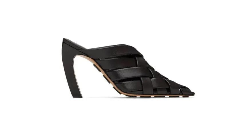 Bottega Veneta o1bcso1str0924 Alfie Mules in Black Size US 5 / IT 35 - 1 Thumbnail