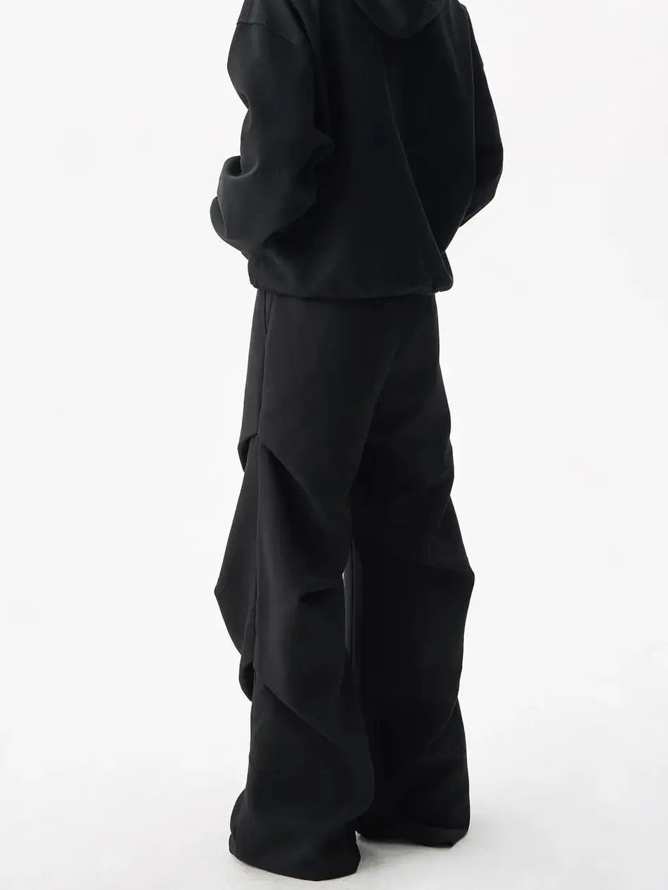 Japanese Brand × Vintage Loose drape wide leg suit casual pants Size US 30 / EU 46 - 6 Thumbnail
