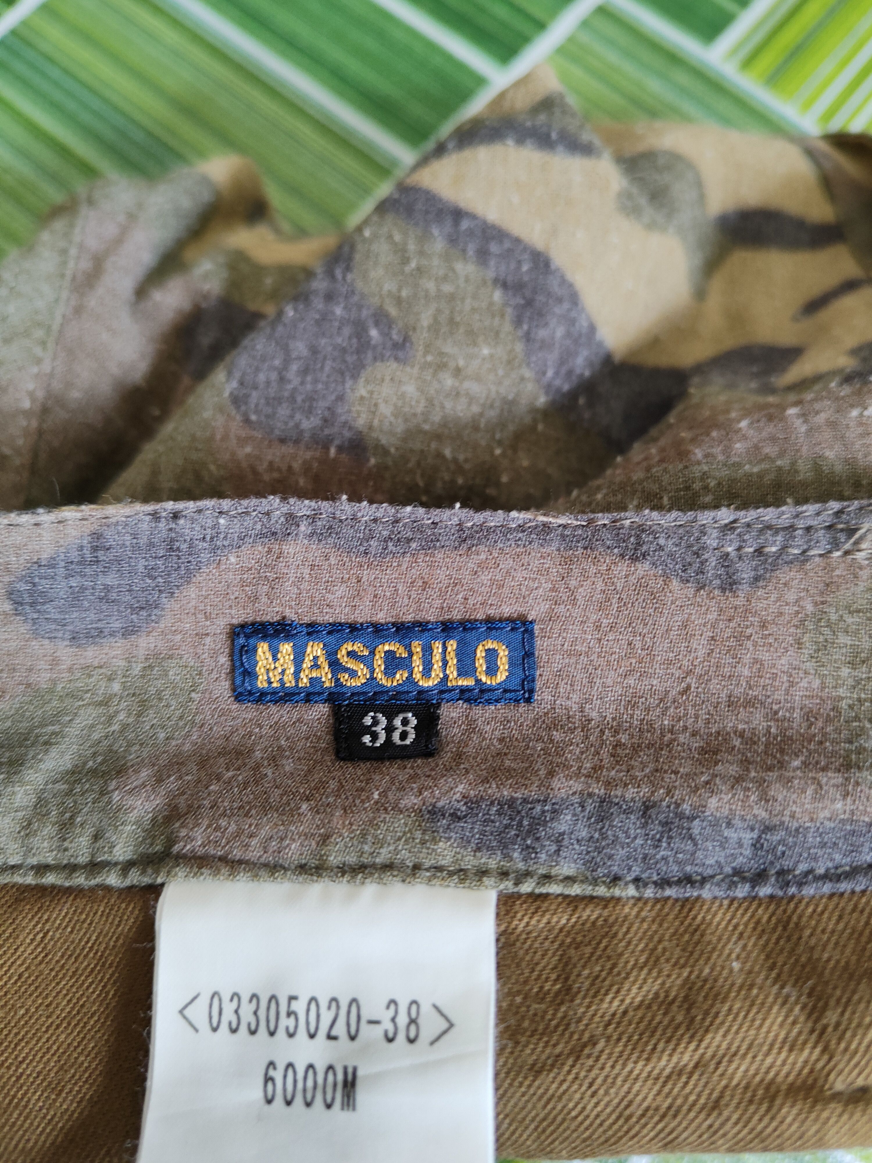 Japanese Brand DL Masculo bootcut Camo utility Tactical Cargo Pants #S1498 Size 26" / US 2 / IT 38 - 15 Thumbnail