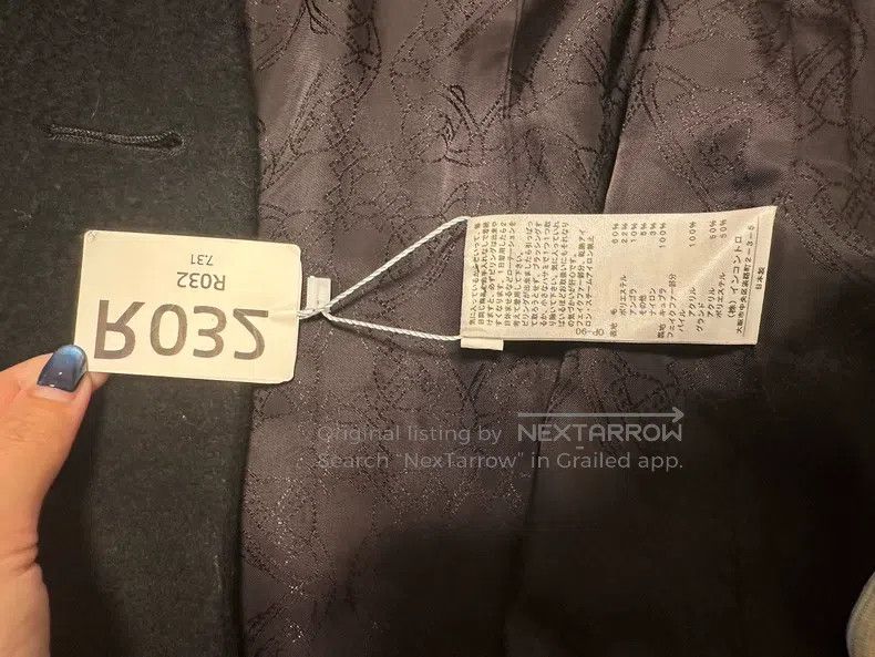 Vivienne Westwood Vivienne Westwood Black fur heart collar coat Size S / US 4 / IT 40 - 6 Thumbnail