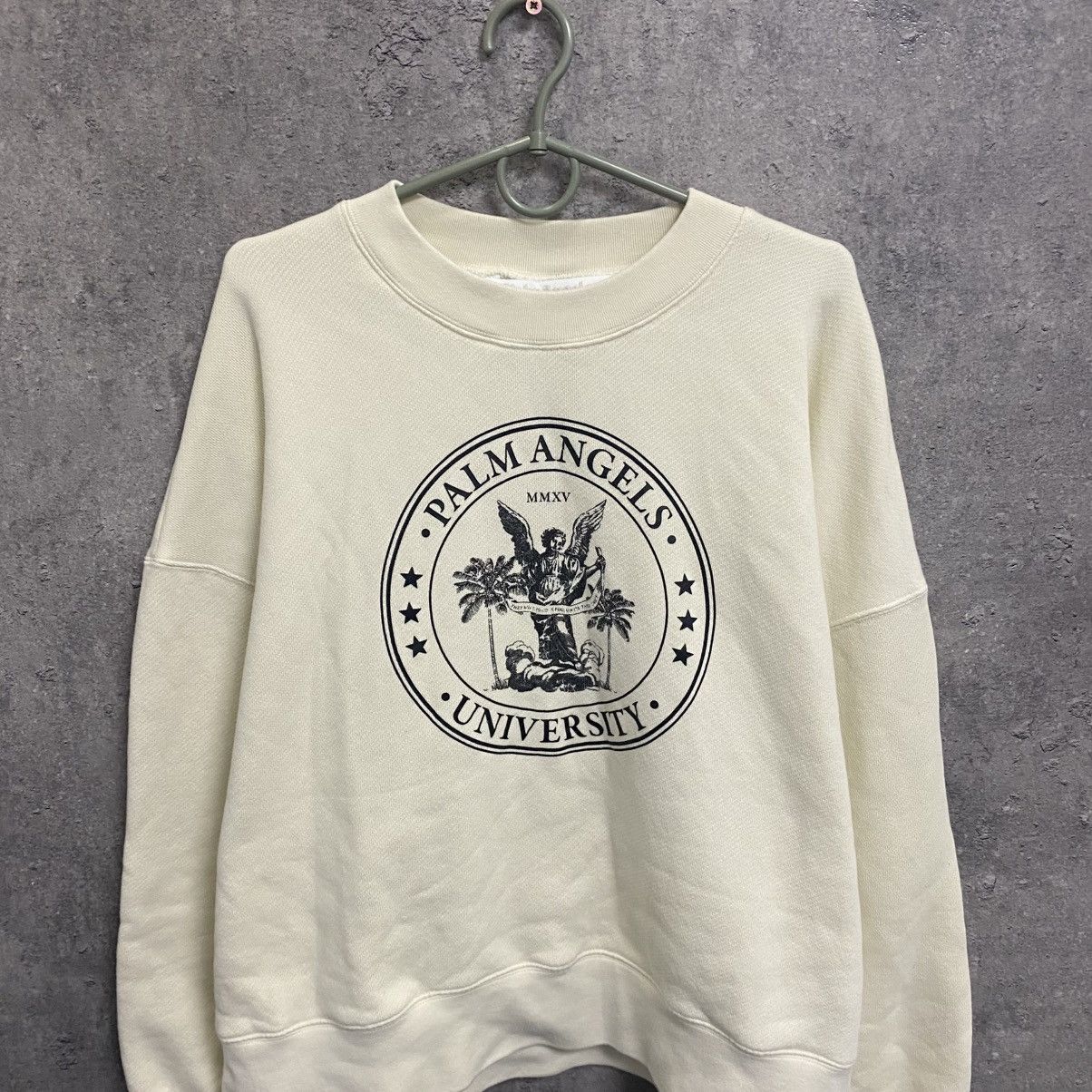 Palm Angels Palm Angels University Sweatshirt Big Logo Size US S / EU 44-46 / 1 - 3 Thumbnail