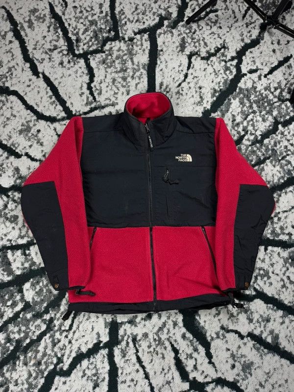 The North Face Vintage The North Face Denali jacket red S black tnf Size US S / EU 44-46 / 1 - 1 Thumbnail