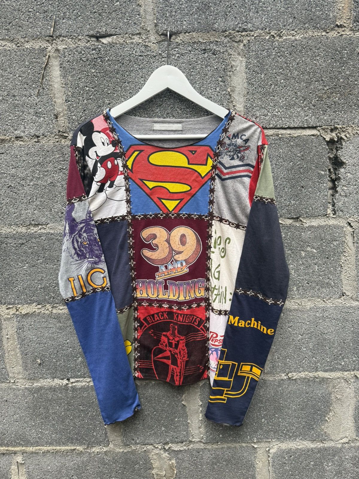 Number (N)ine AW02 Number (N)ine Patchwork L/S 1/100 Size US M / EU 48-50 / 2 - 2 Thumbnail