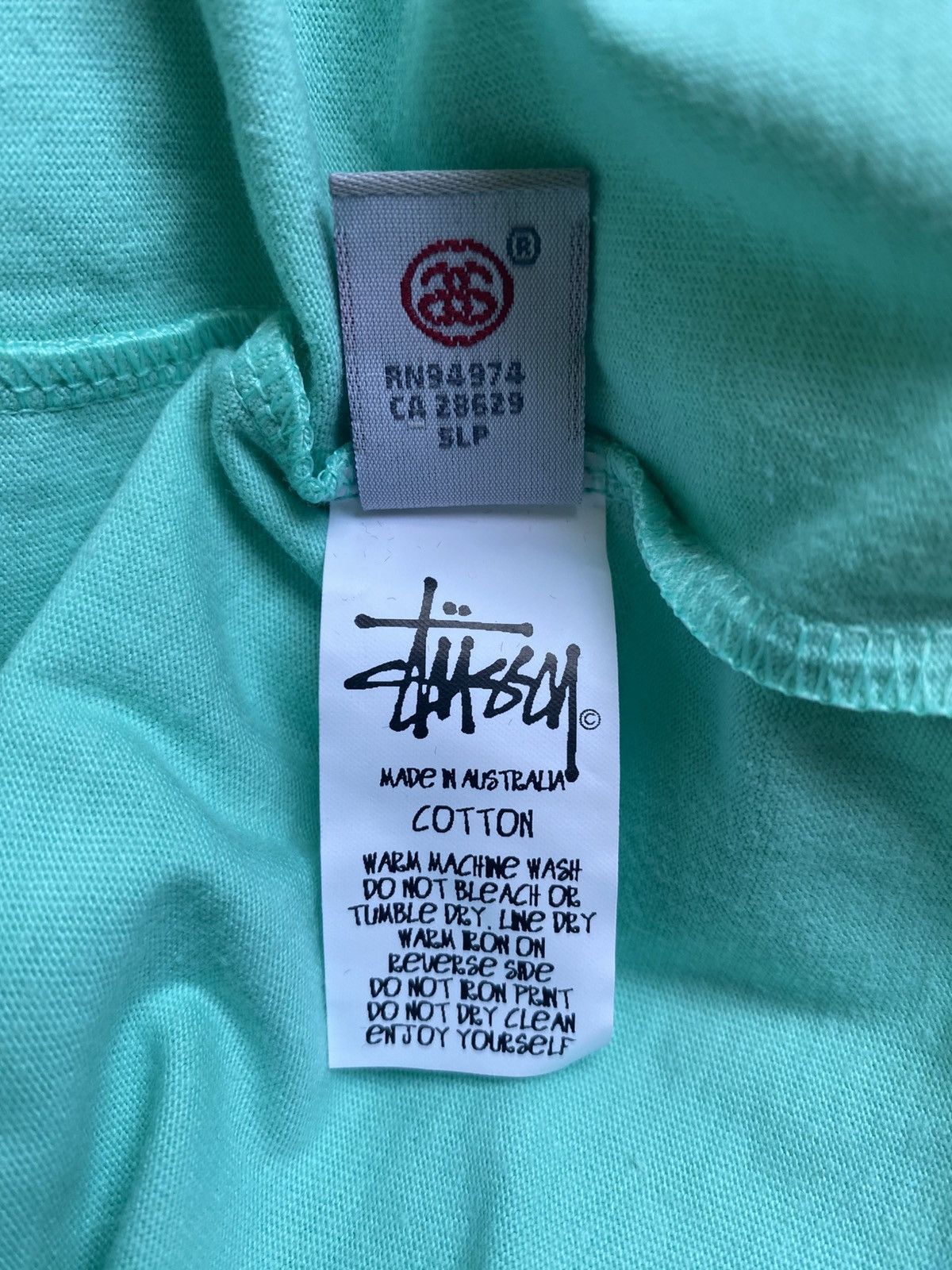 Stussy Stussy - BNWT - T-Shirt - Light Blue - Large - Cotton Size US L / EU 52-54 / 3 - 11 Thumbnail
