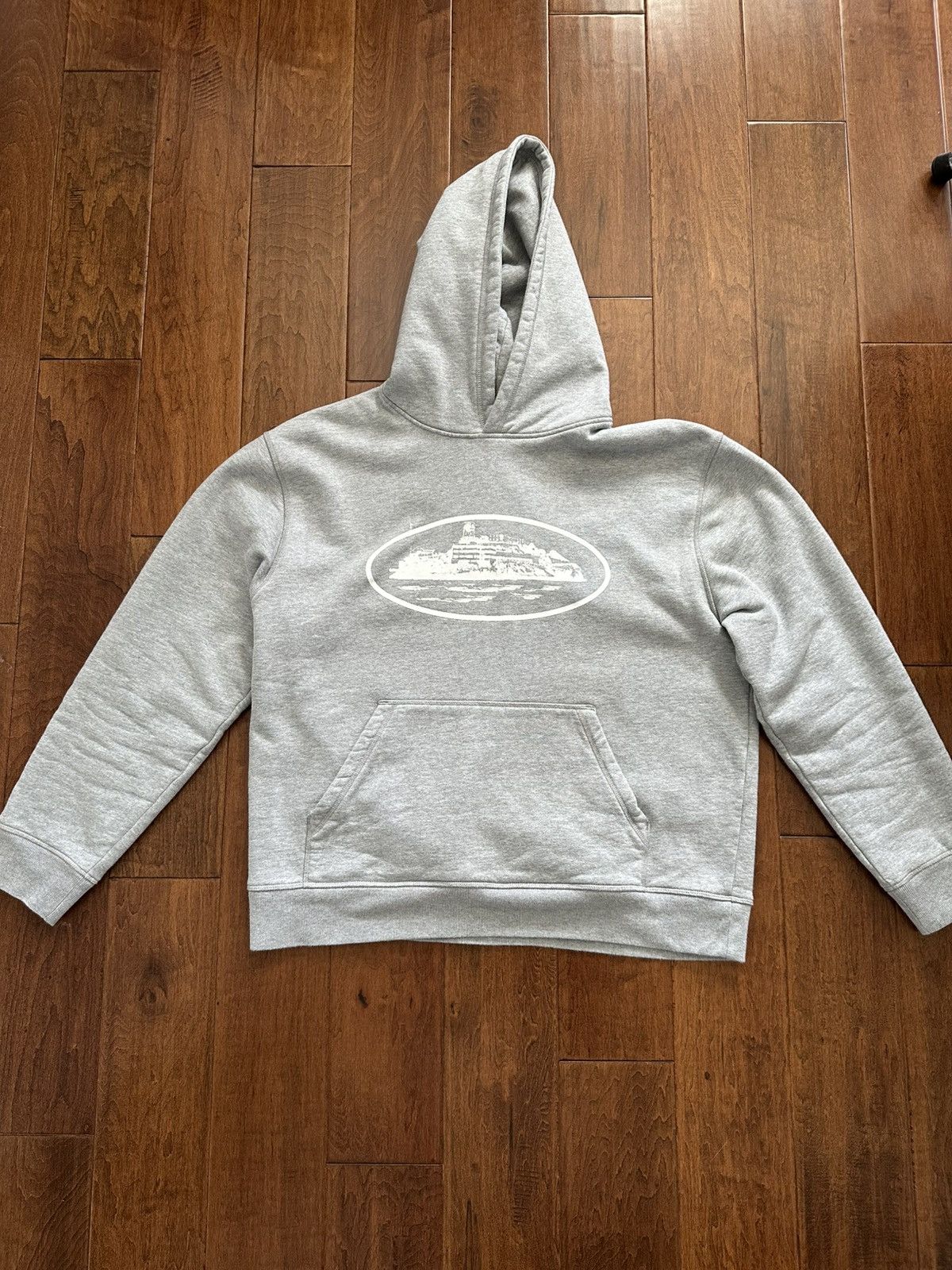 corteiz hoodie セットアップ Corteiz Superior V2 Zip-Up Hoodie Stone Grey Men's - SS23 - US