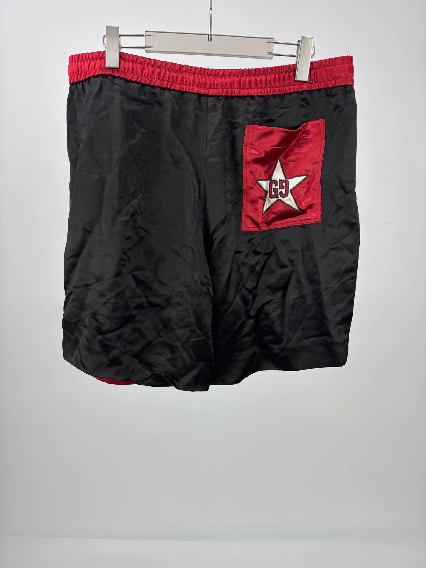 Gucci GUCCI Color Block Side Stripe Acetate Shorts Size US 36 / EU 52 - 2 Thumbnail