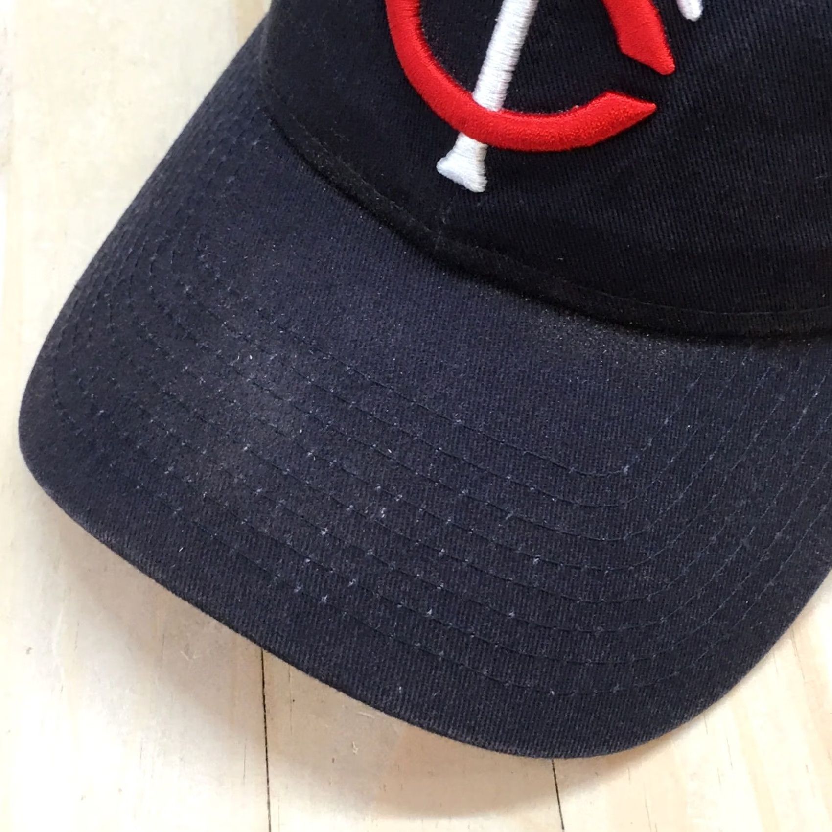 New Era Minnesota Twins New Era Baseball Hat Mens Blue S Curved Brim Embroidered Logo Size ONE SIZE - 3 Thumbnail