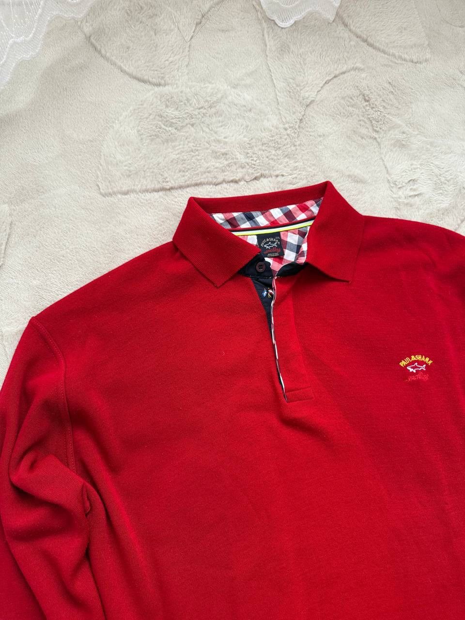 Paul & Shark Vintage Paul&Shark Sweater Mens size xxl Red Size US XXL / EU 58 / 5 - 5 Thumbnail