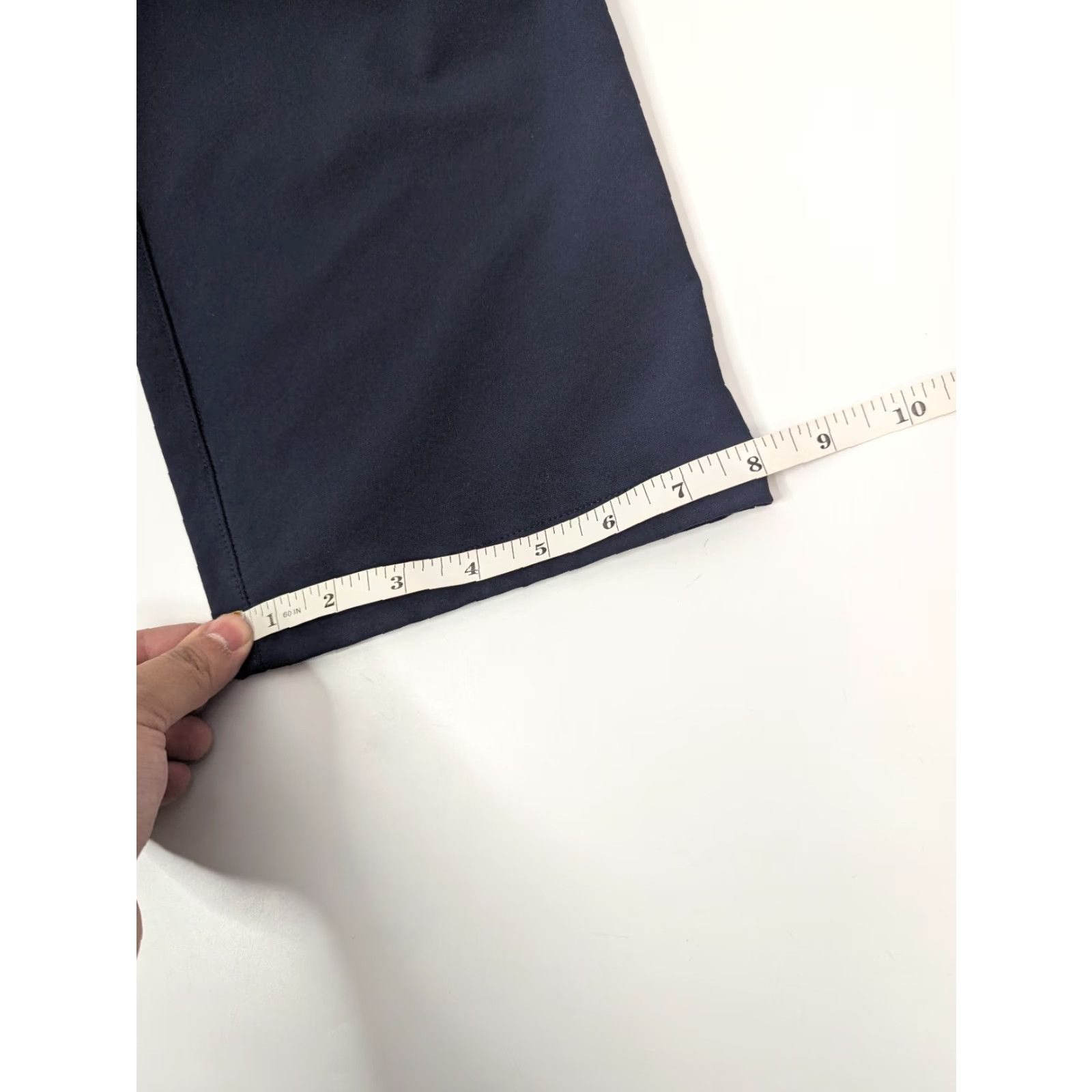 Vintage CRZ YOGA Mens Pants Chino Straight Leg Adult 41 Navy Blue Flat Front Golf Casual Athletic Pockets Size US 41 - 7 Thumbnail